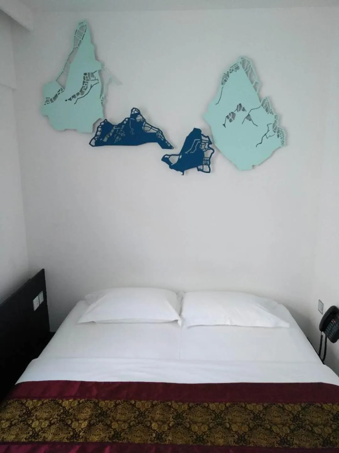 Decorative detail, Bed in Hi Hotel