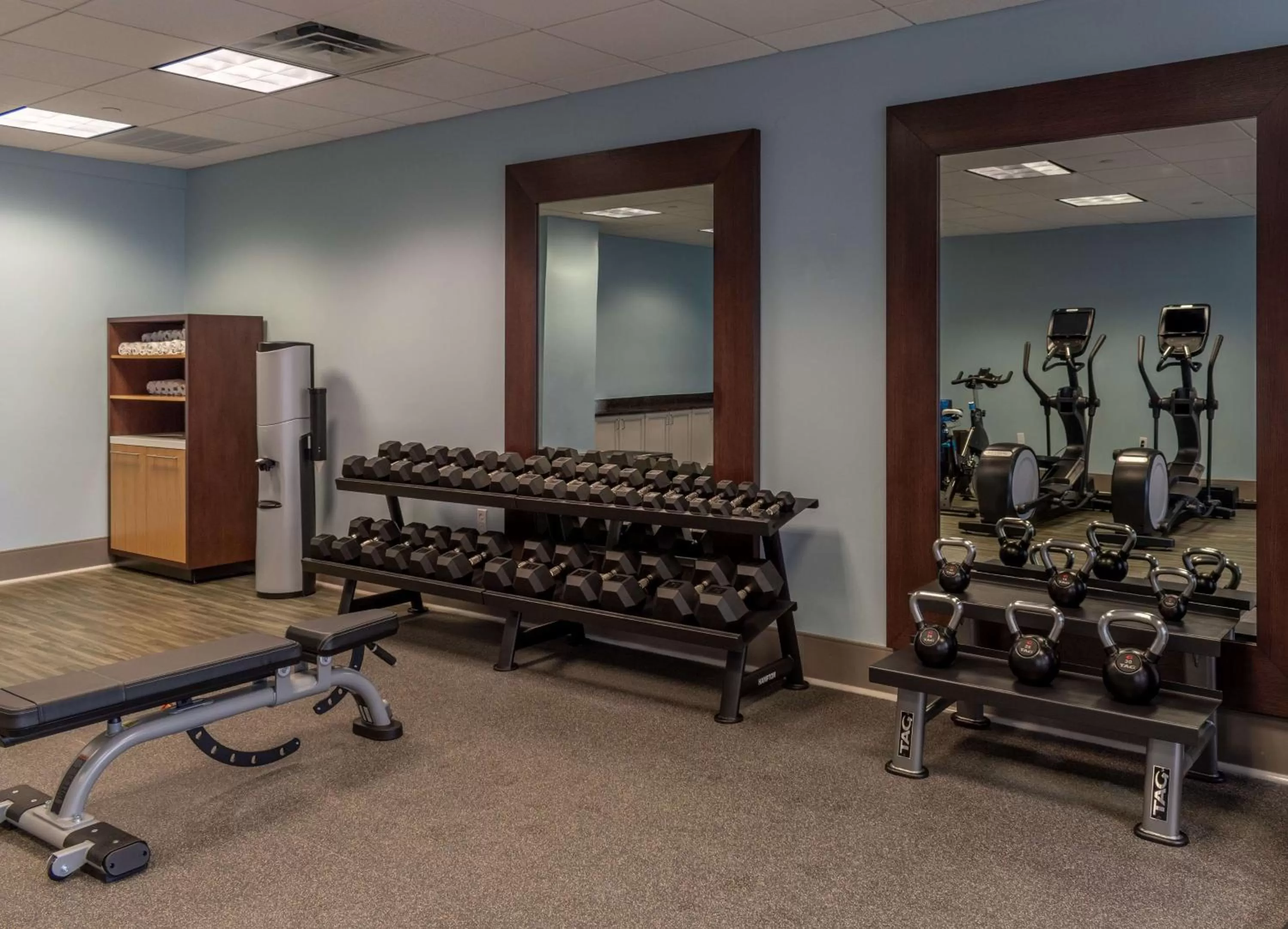 Fitness centre/facilities in DoubleTree by Hilton New Bern - Riverfront