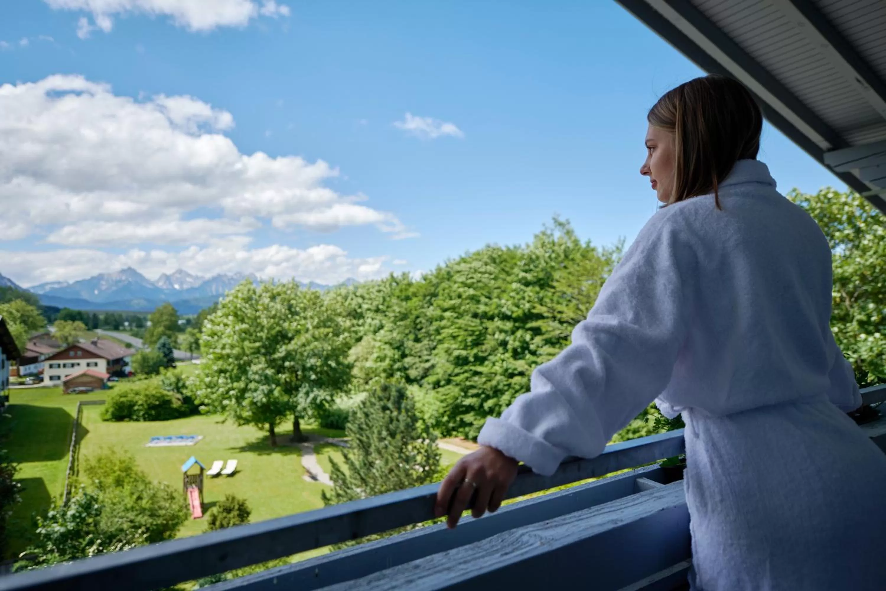Natural landscape in Hotel Bannwaldsee