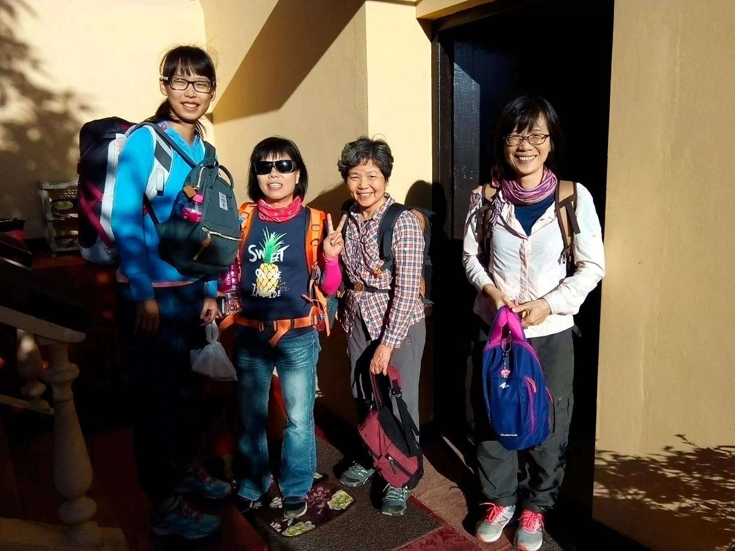 group of guests in Evergreen