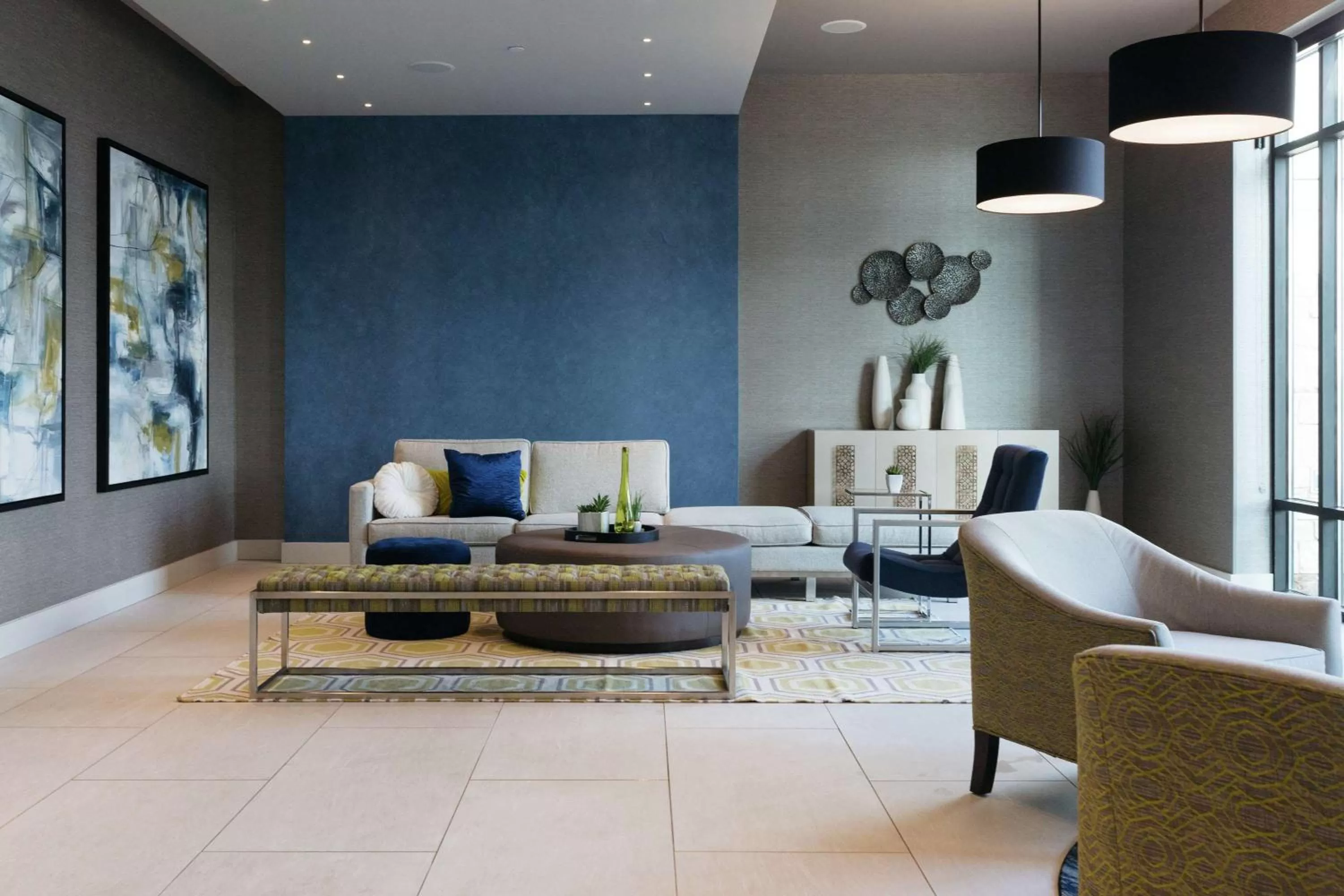 Lobby or reception in Hilton Garden Inn Madison Sun Prairie