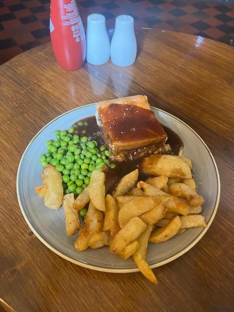 Food and drinks in The Black Horse Inn