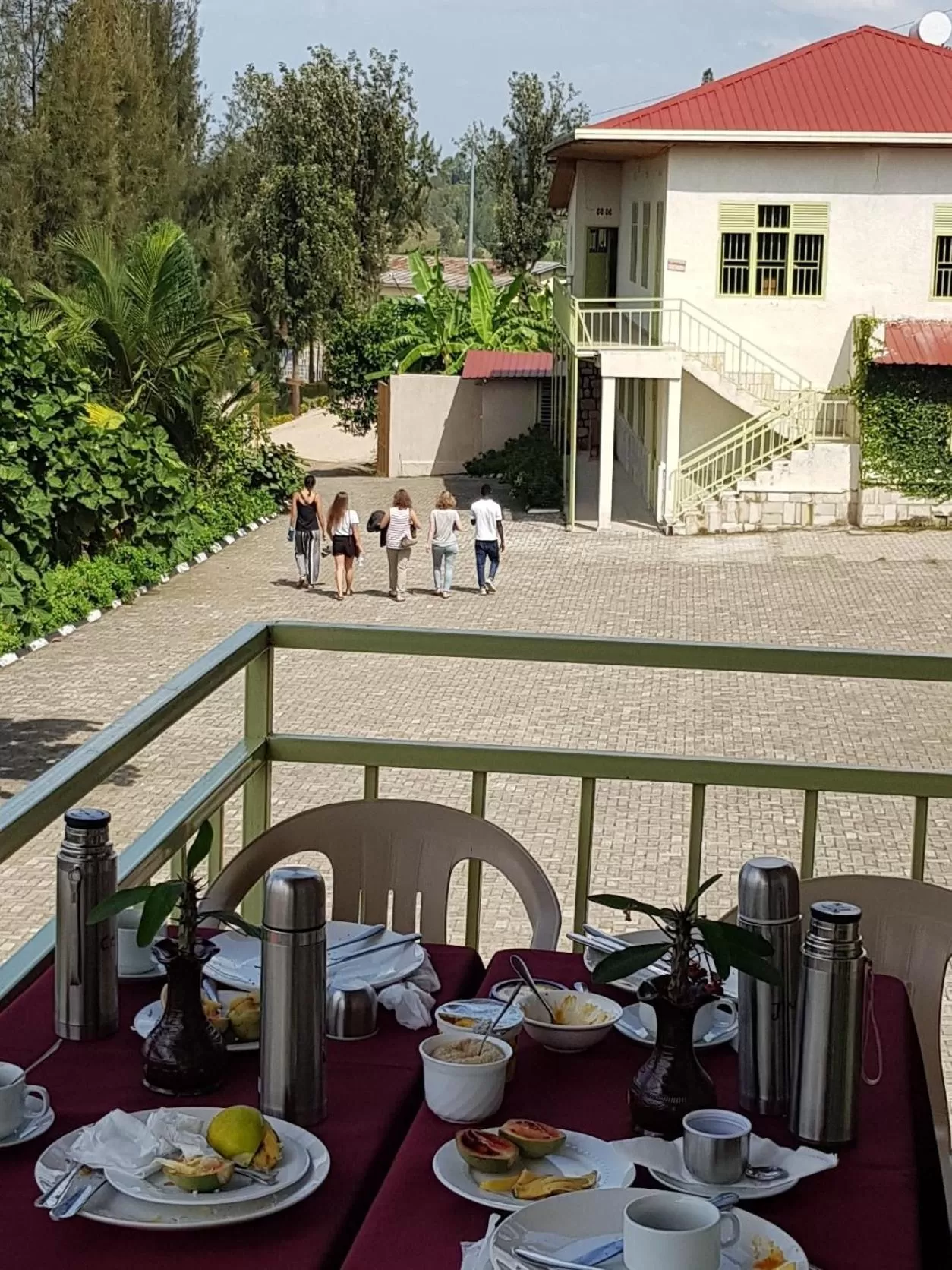 Balcony/Terrace in Rebero Kivu Resort