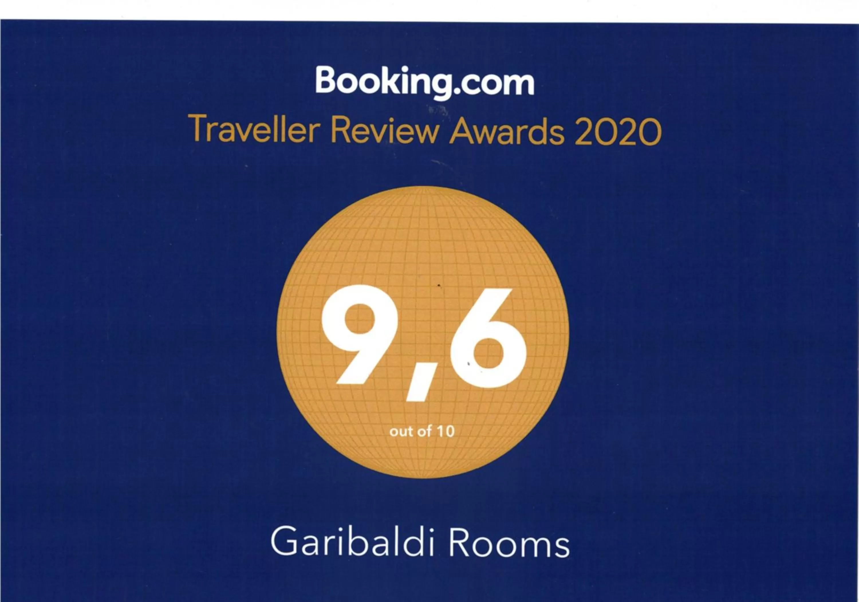 Logo/Certificate/Sign in Garibaldi Rooms