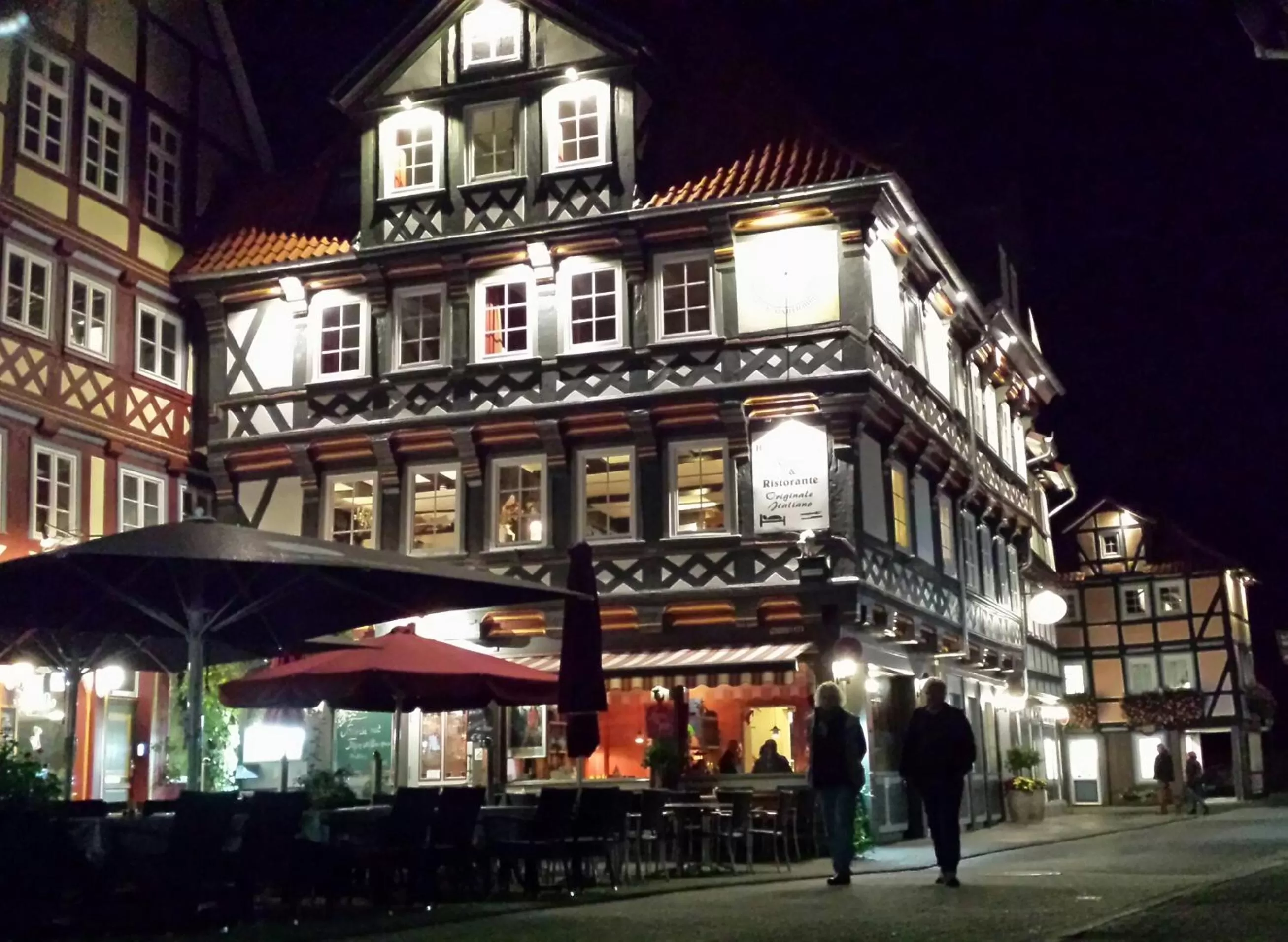 Facade/entrance, Property Building in Fachwerk-Hotel Eisenbart