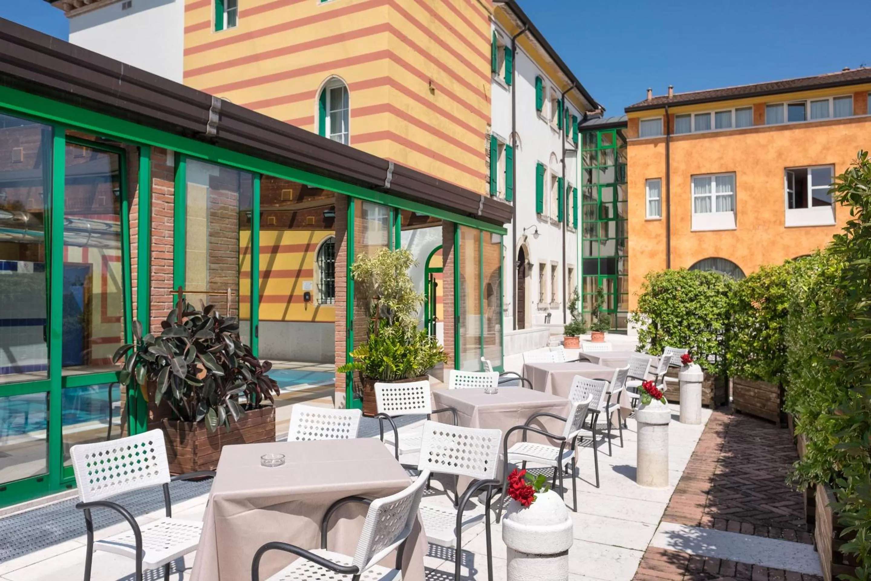 Garden in Hotel Villa Malaspina