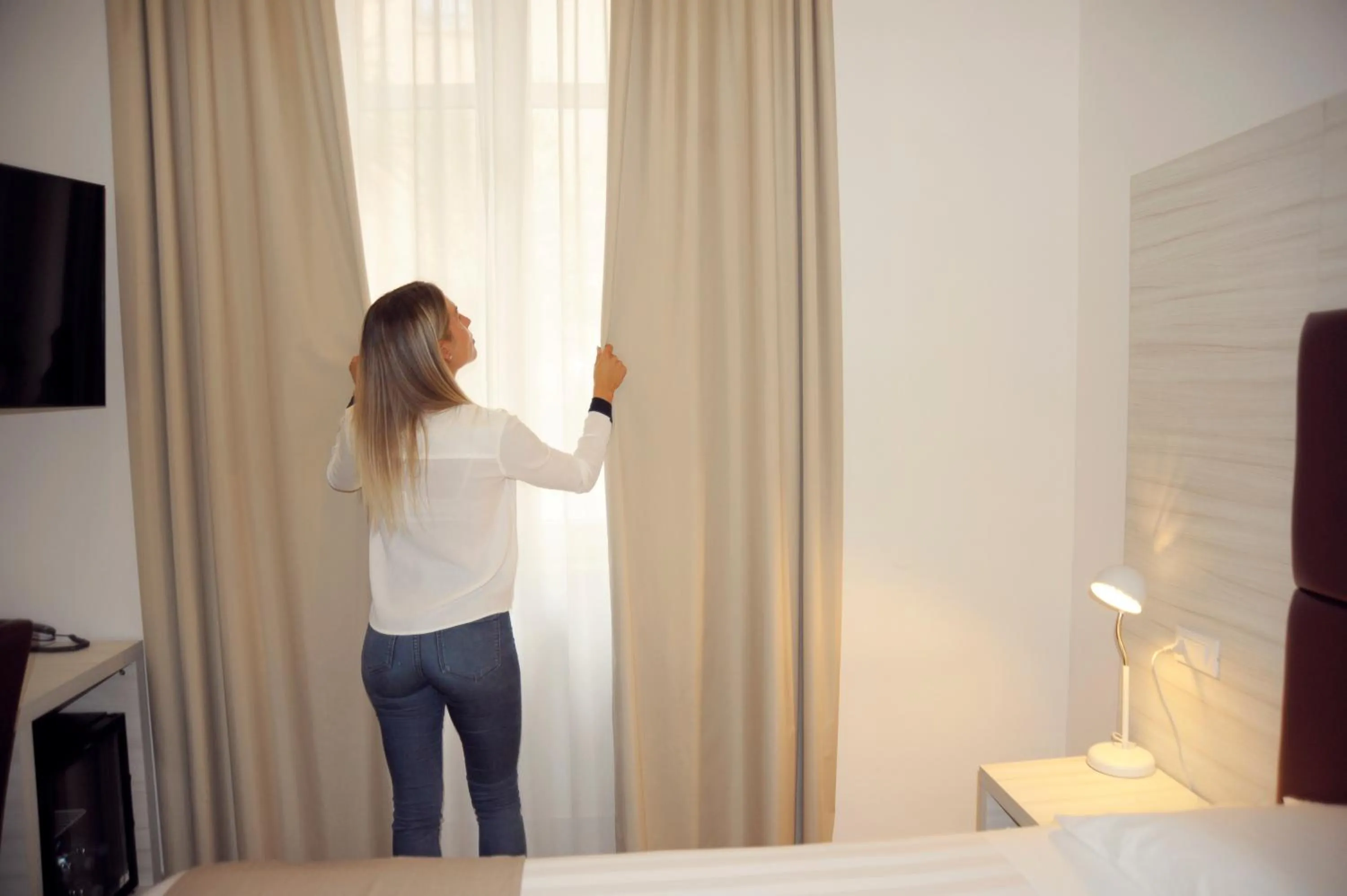 Bed in Hotel Fioralba