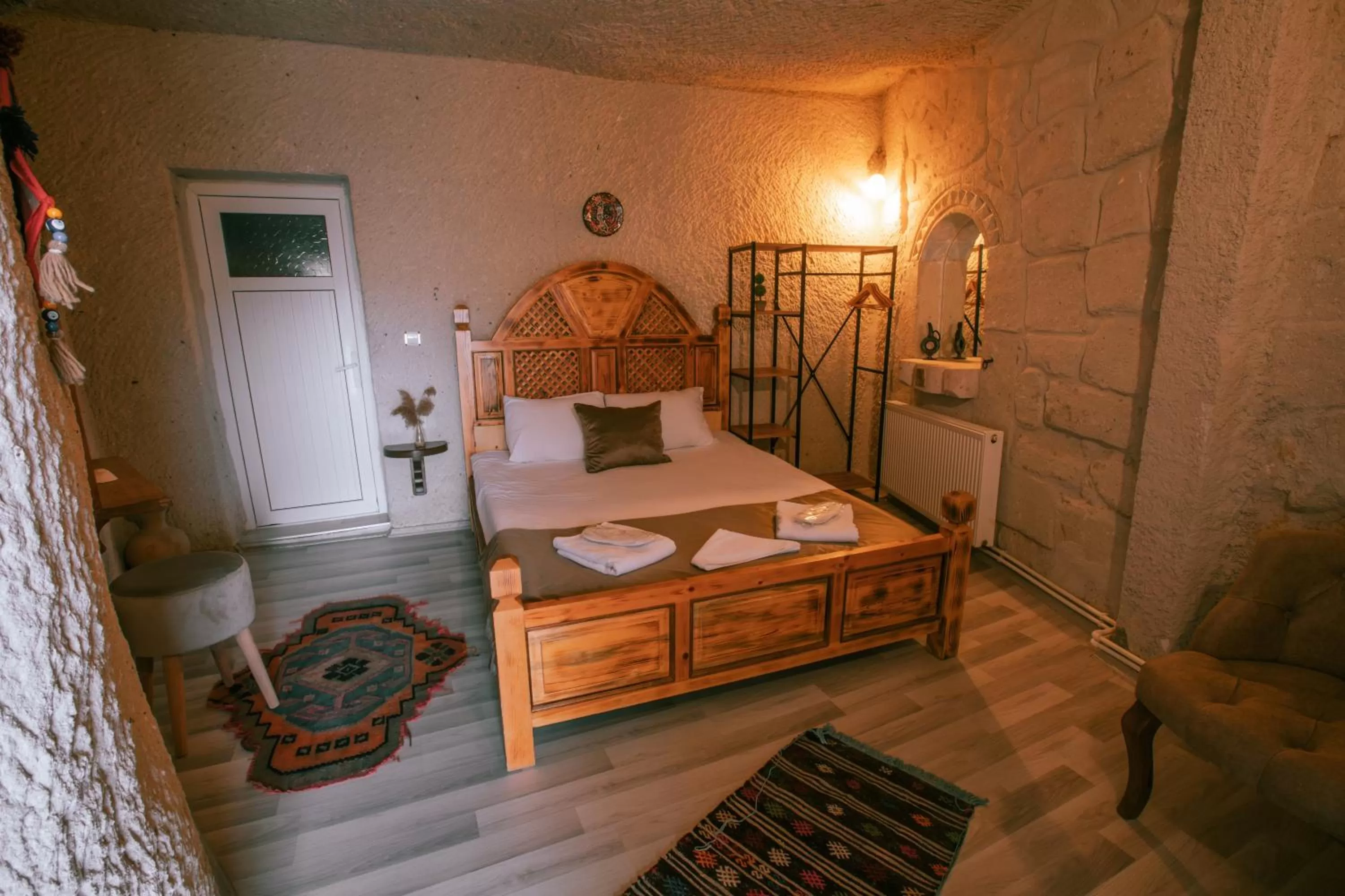 Photo of the whole room, Bed in Mia Cappadocia Cave Hotel