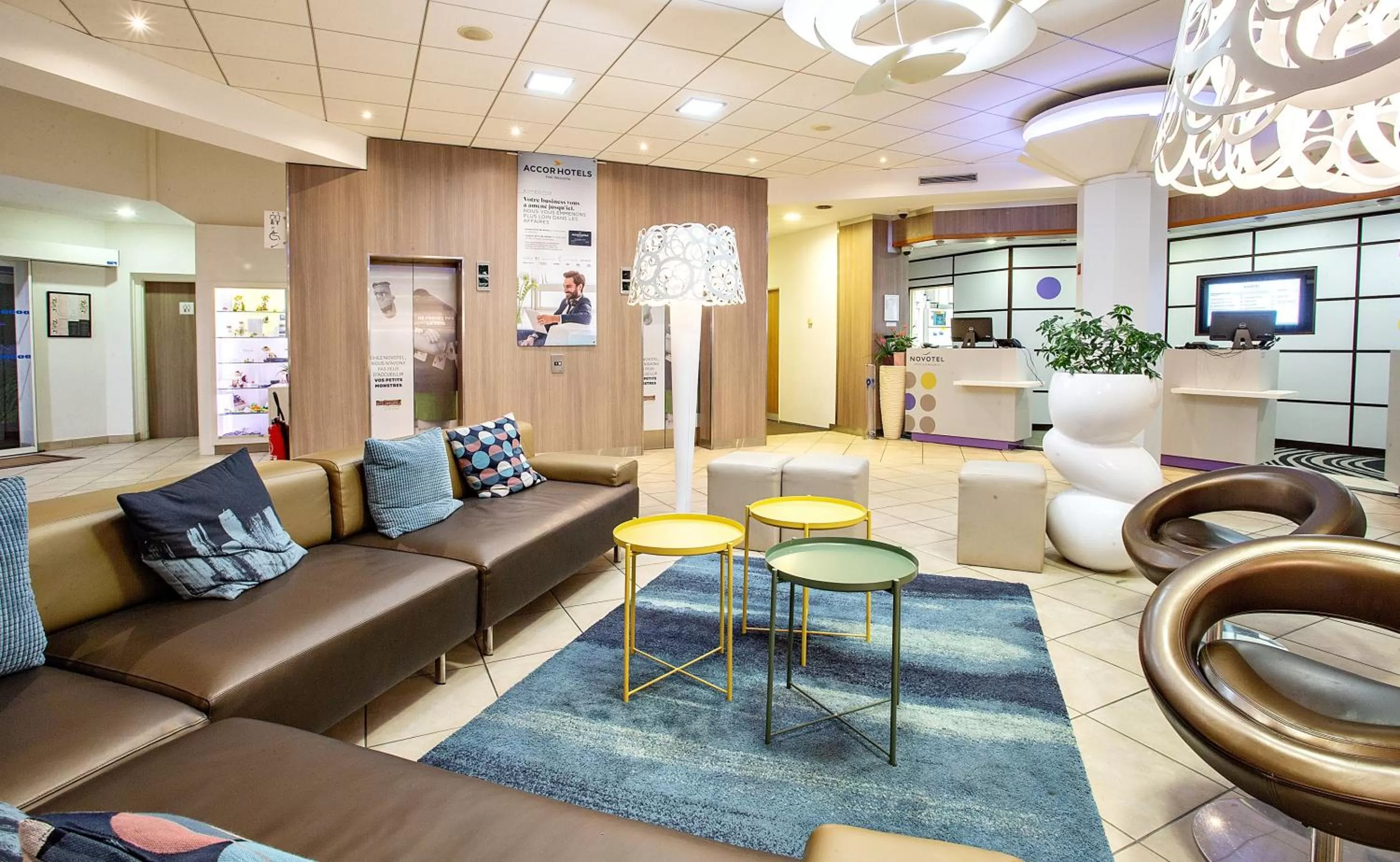 Lobby or reception in Novotel Paris Orly Rungis Aéroport