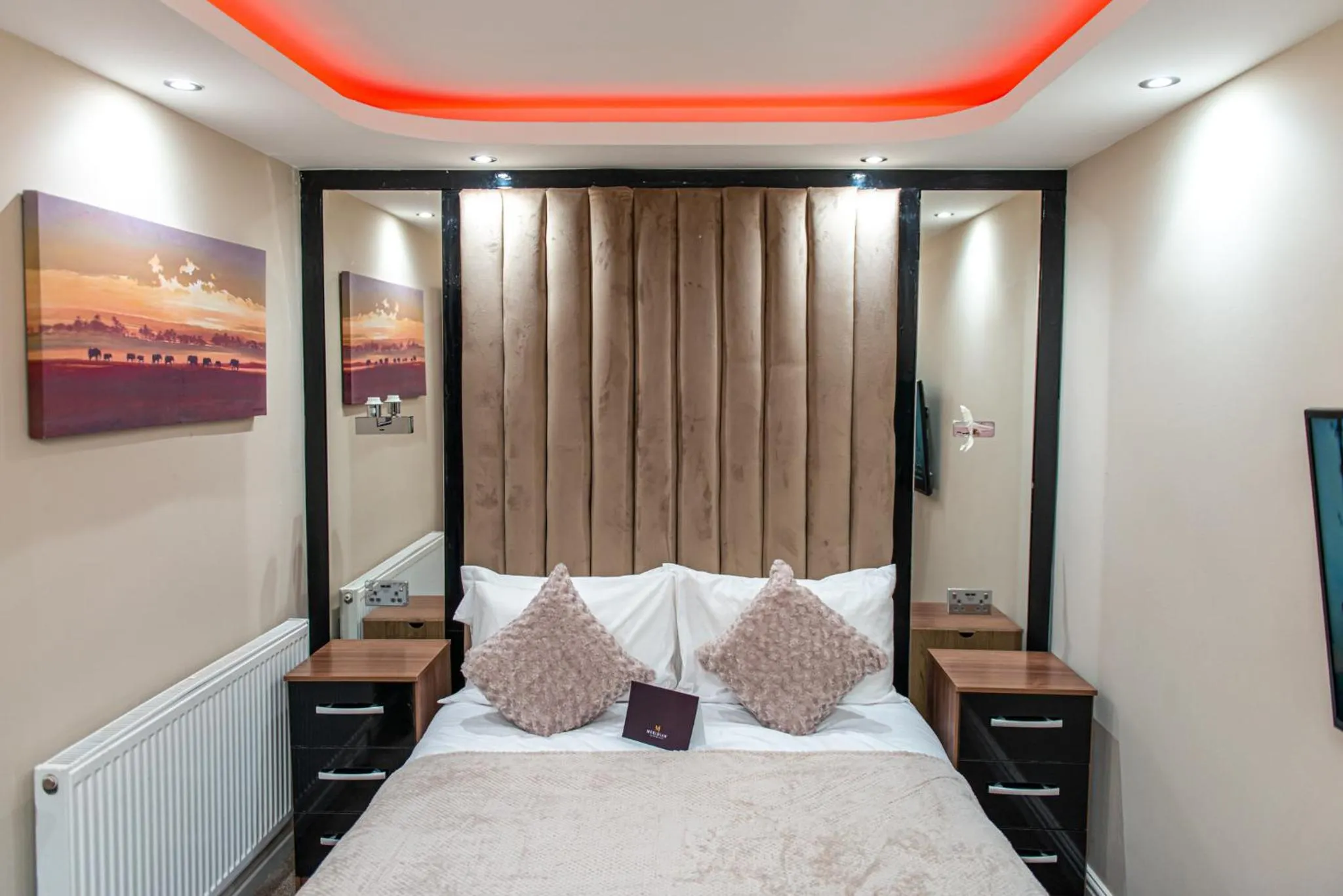 Bed in Meridian Serviced Apartments