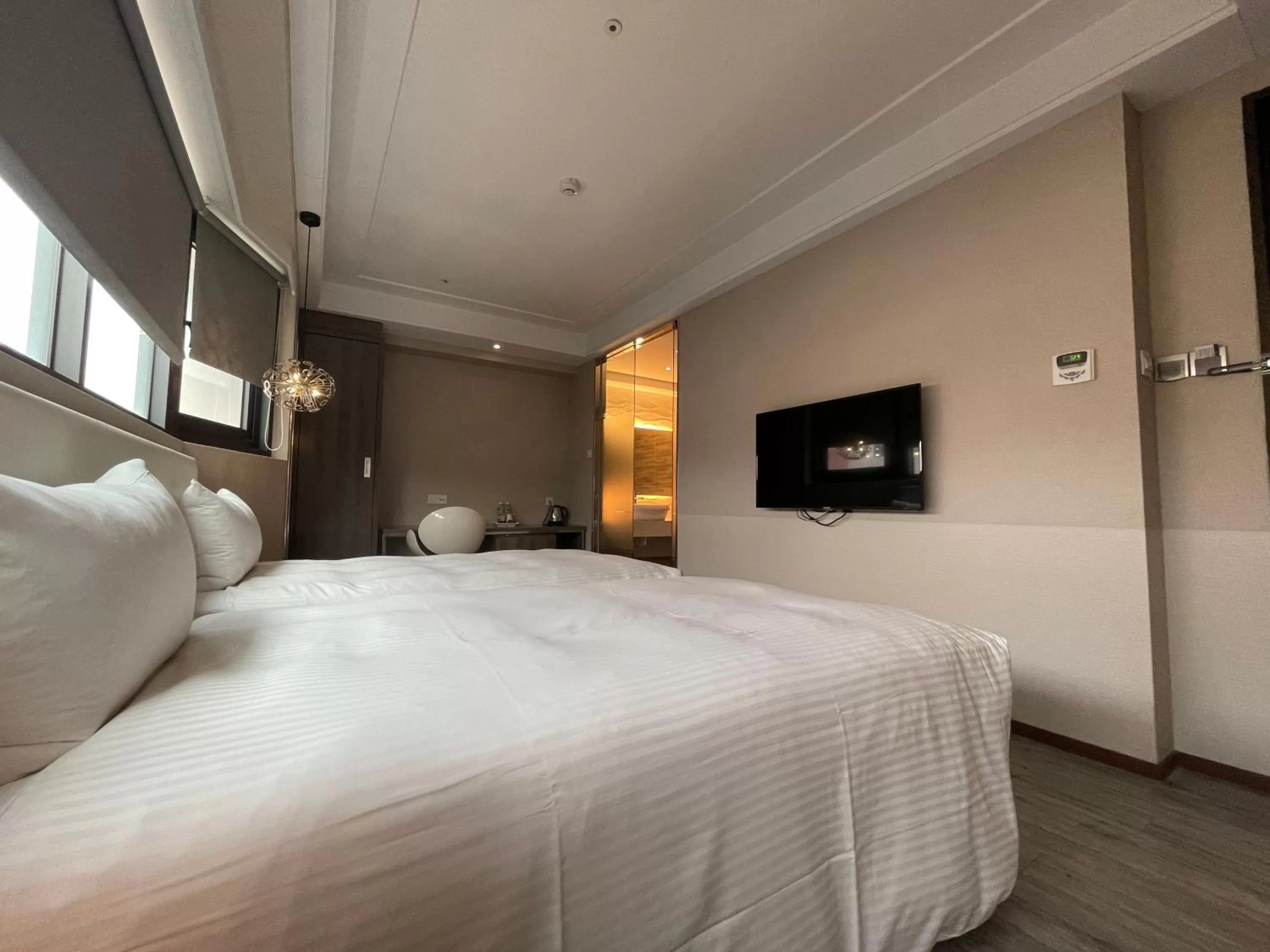 Bed in Royal Fine Hotel