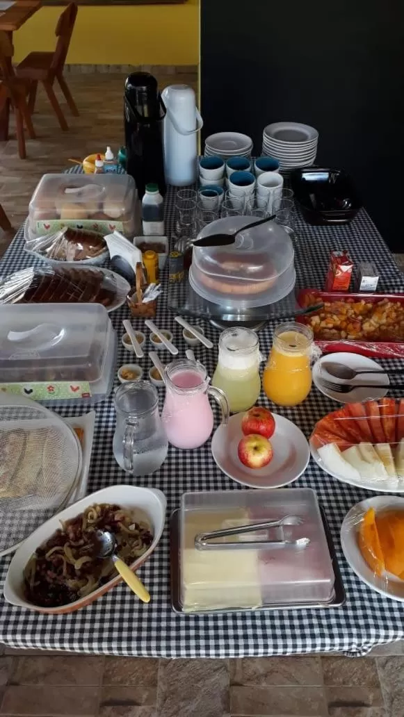 Breakfast in Pousada São Miguel dos Milagres