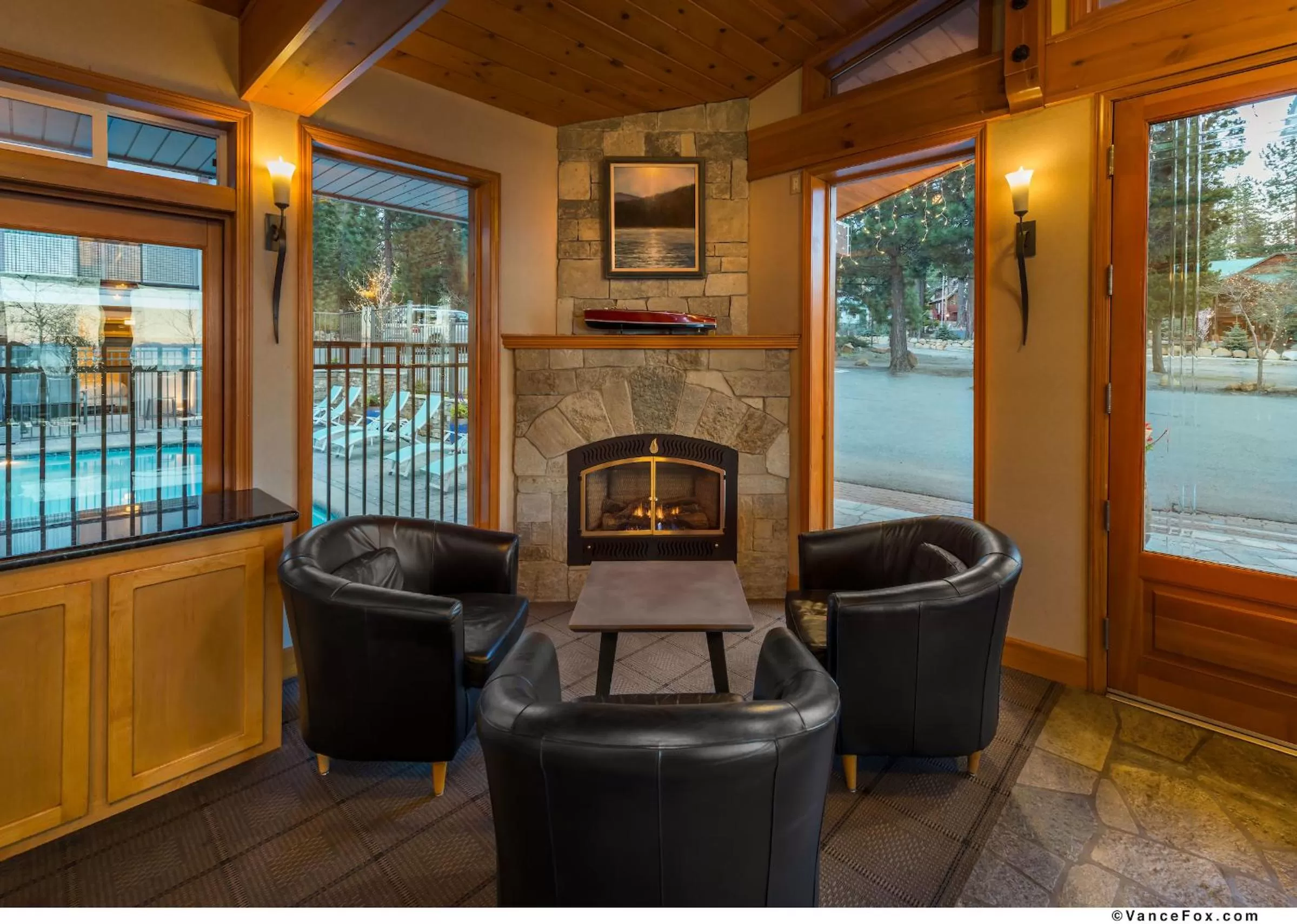 Lobby or reception in Firelite Lodge