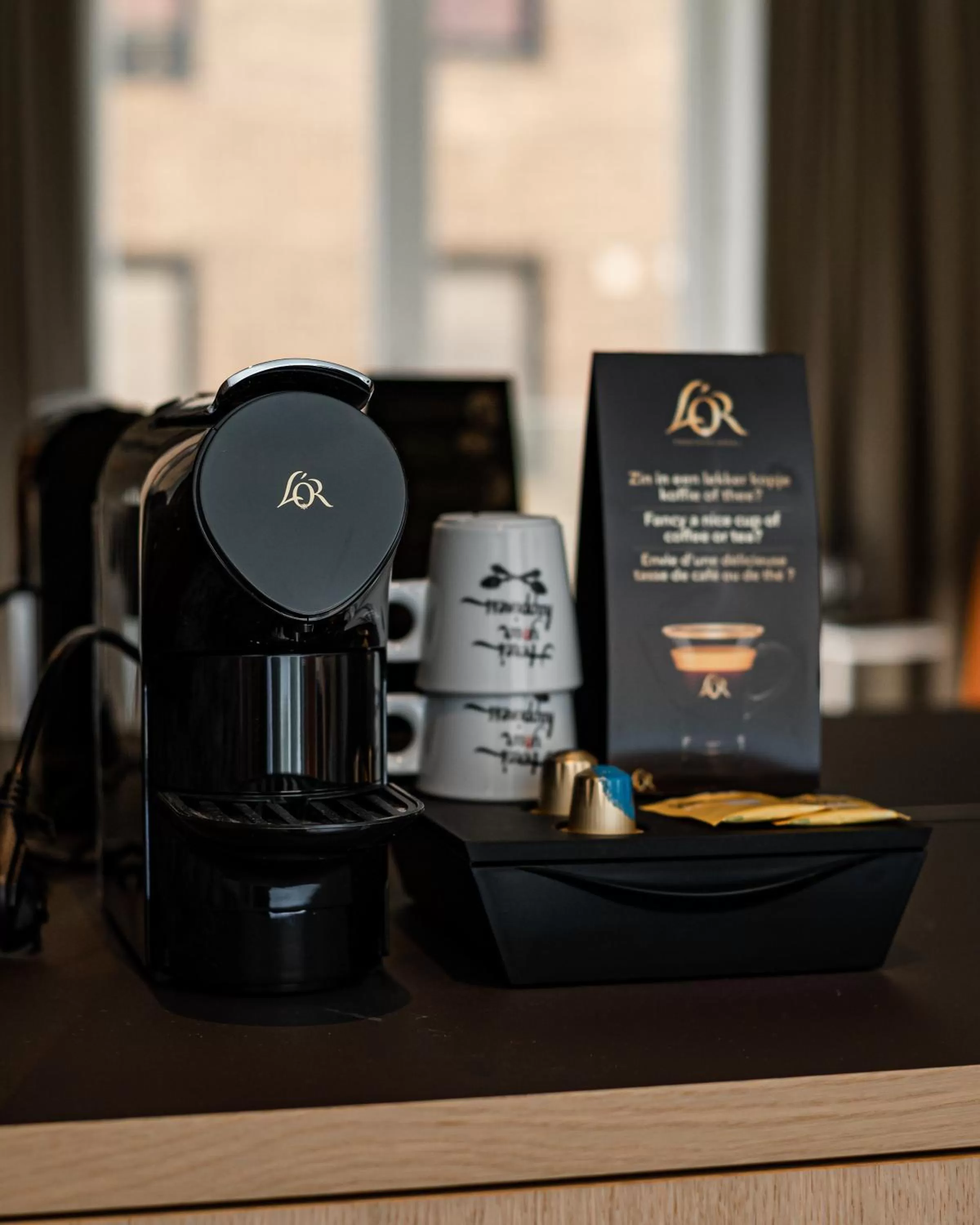 Coffee/tea facilities in Hotel Le Bois De Bruges