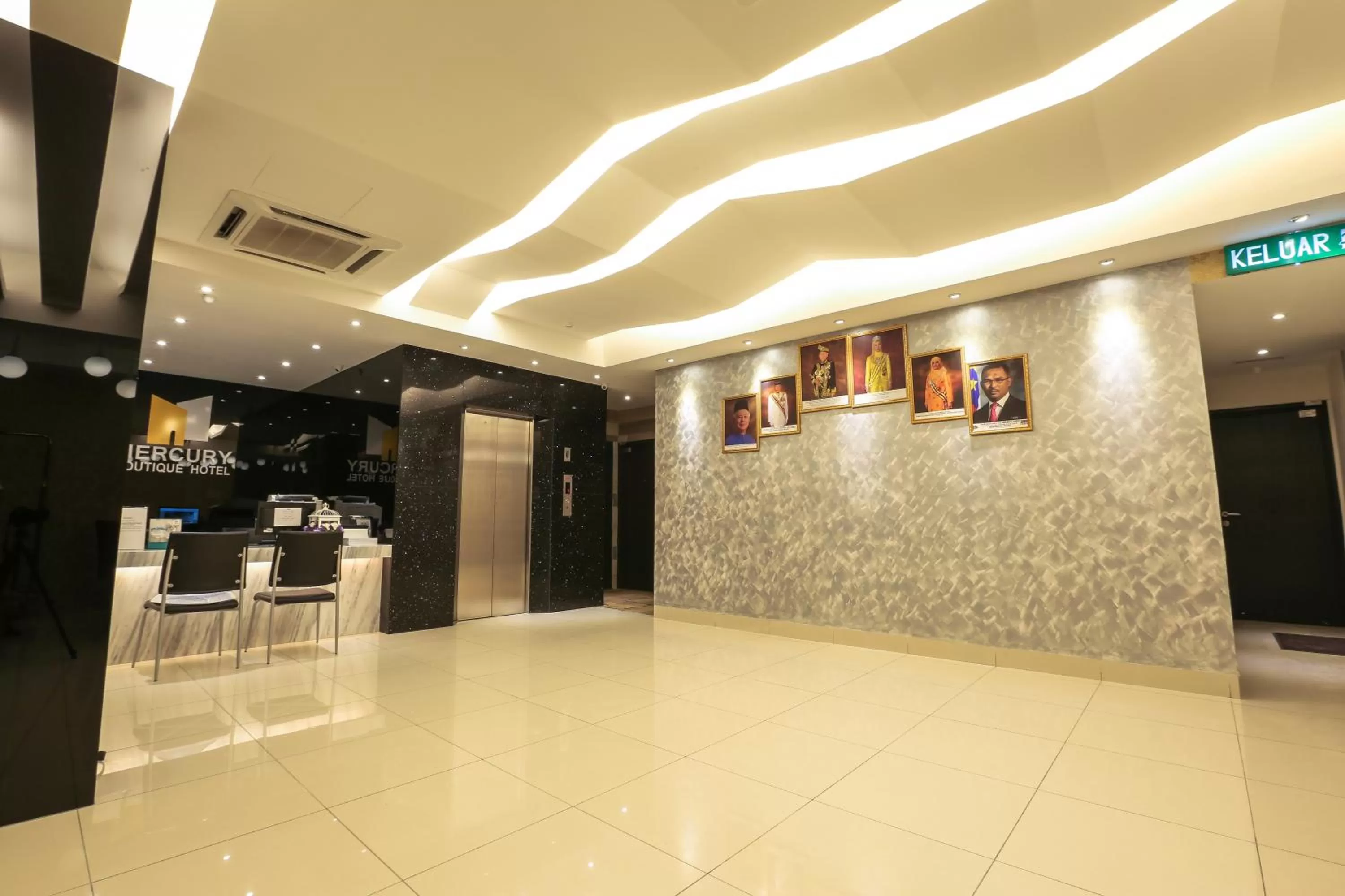 Lobby or reception in Mercury Boutique Hotel