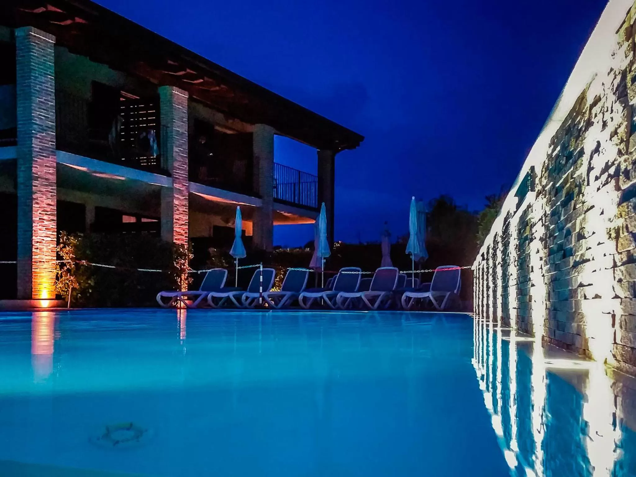 Pool view in Hotel Relais Agli Olivi