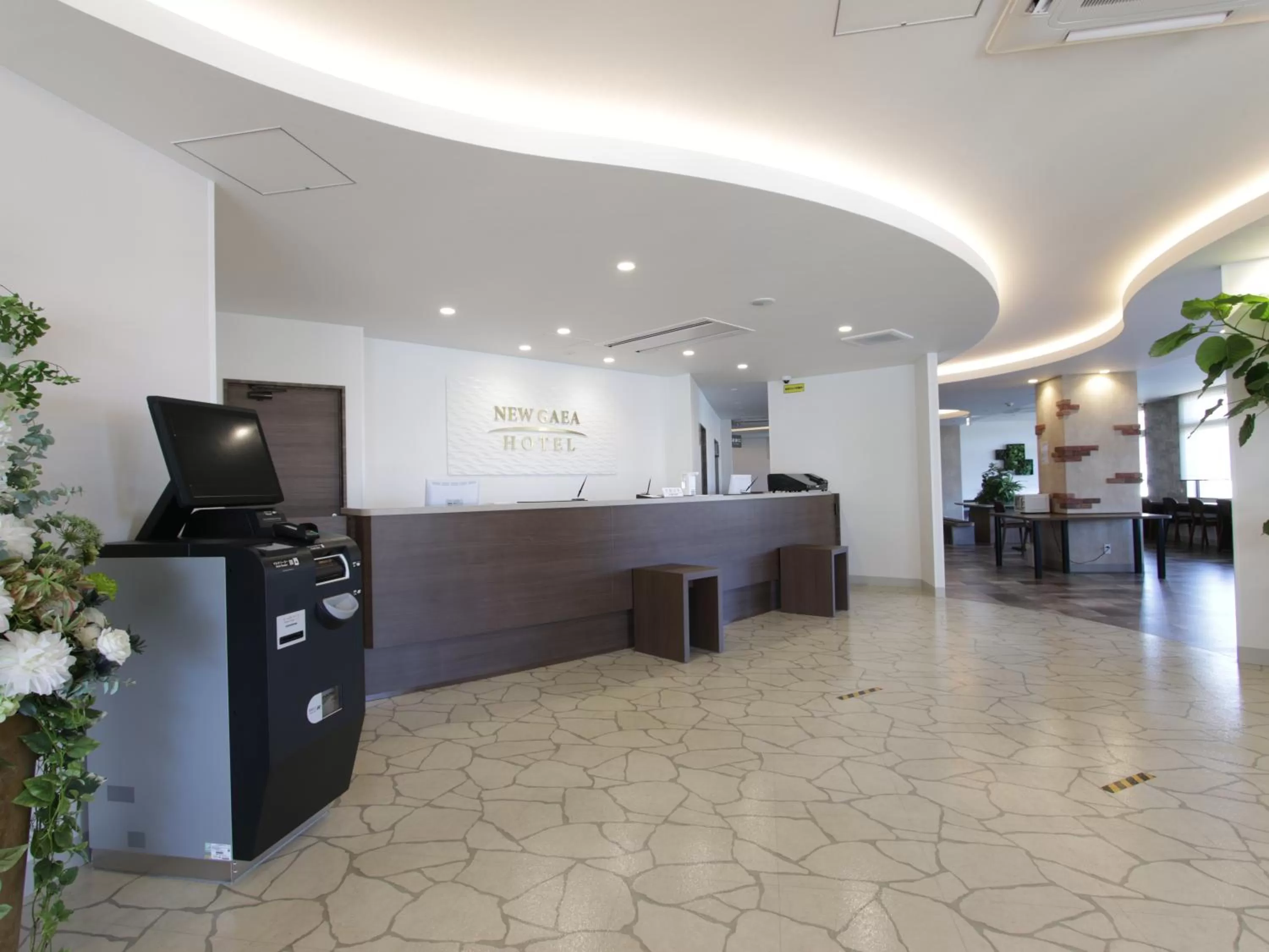 Lobby or reception in Hotel New Gaea Nishi Kumamoto Ekimae