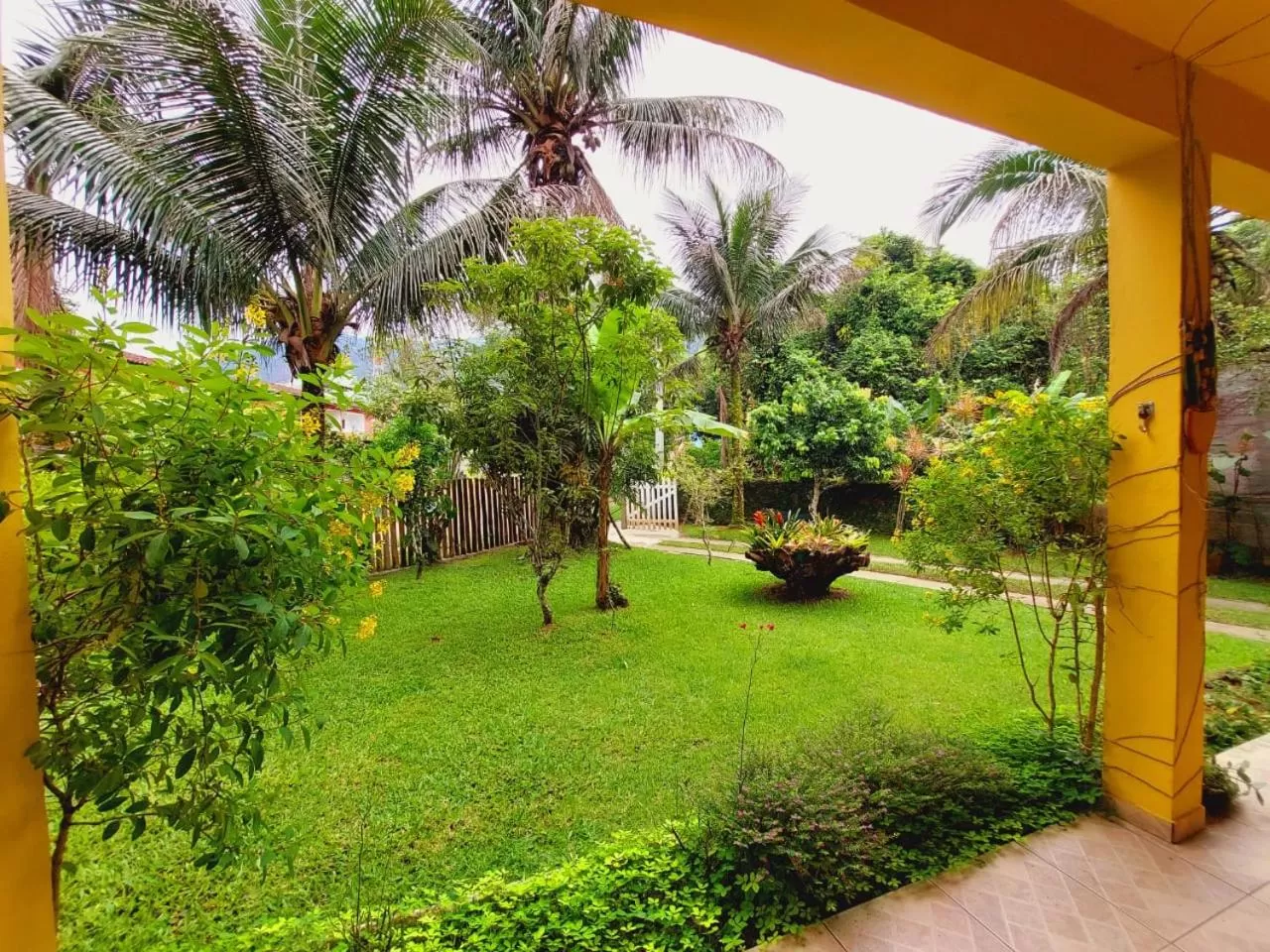 Garden in Pousada Capim Melado