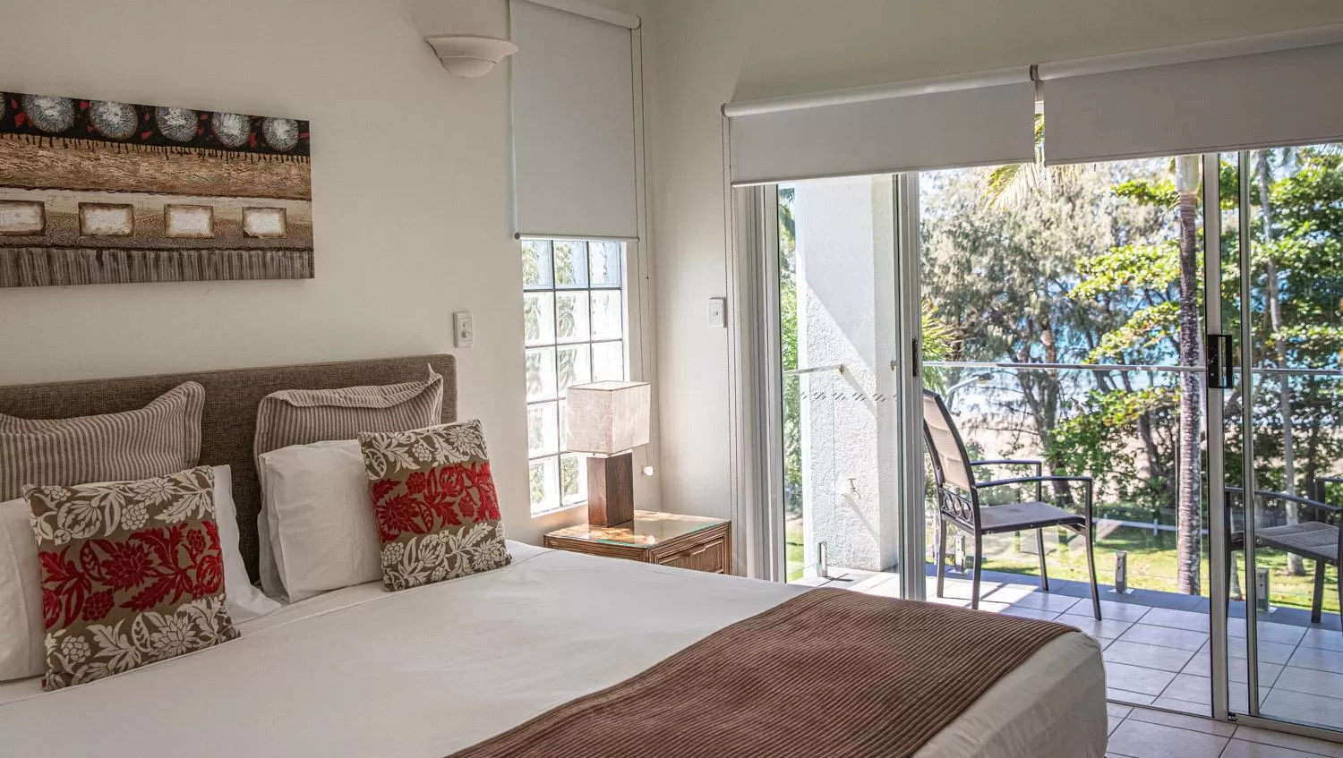 Bedroom, Bed in Beaches Holiday Apartments - Official Onsite Reception & Check In