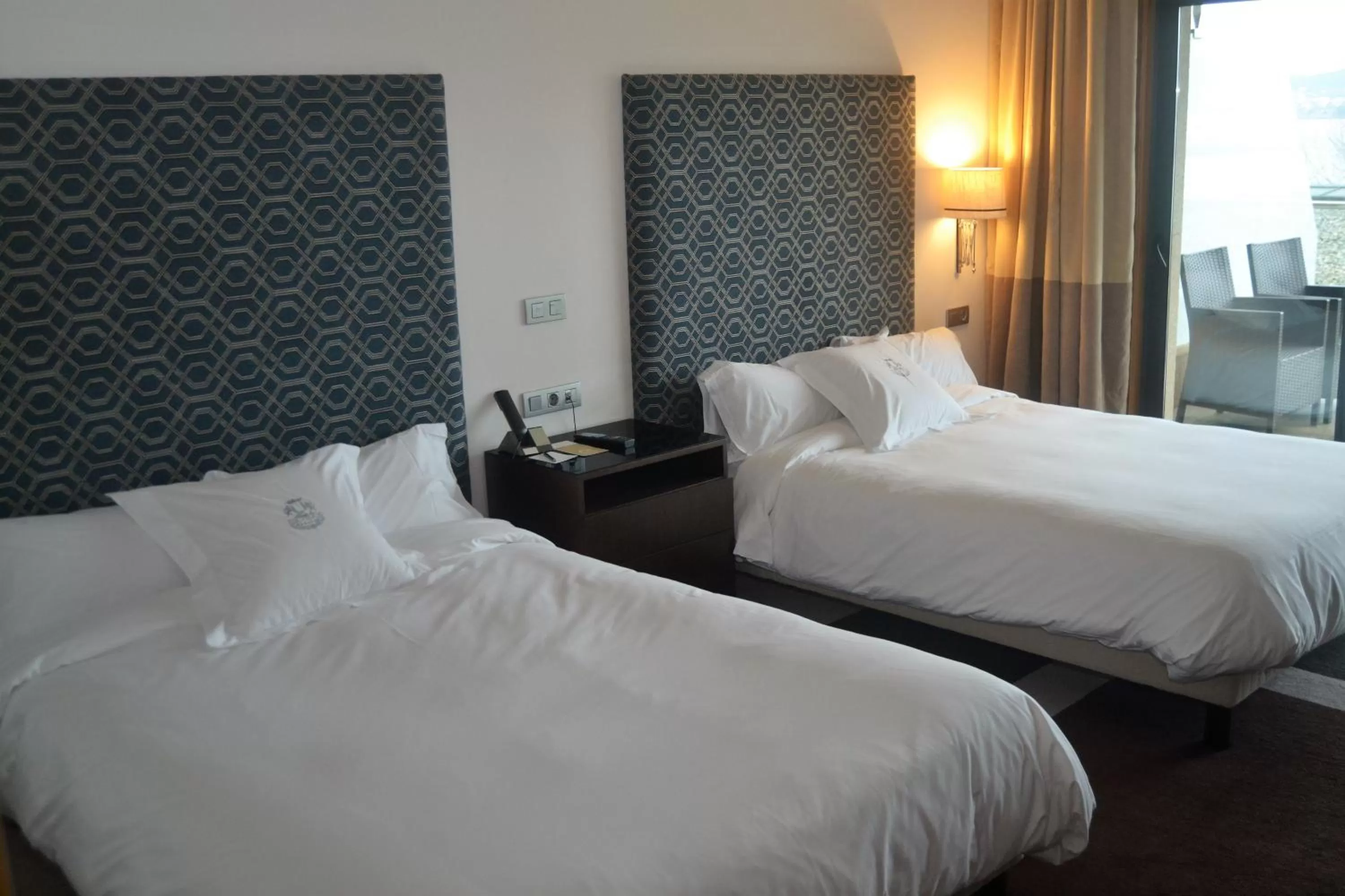 Bed in Pazo Los Escudos Hotel Spa & Resort