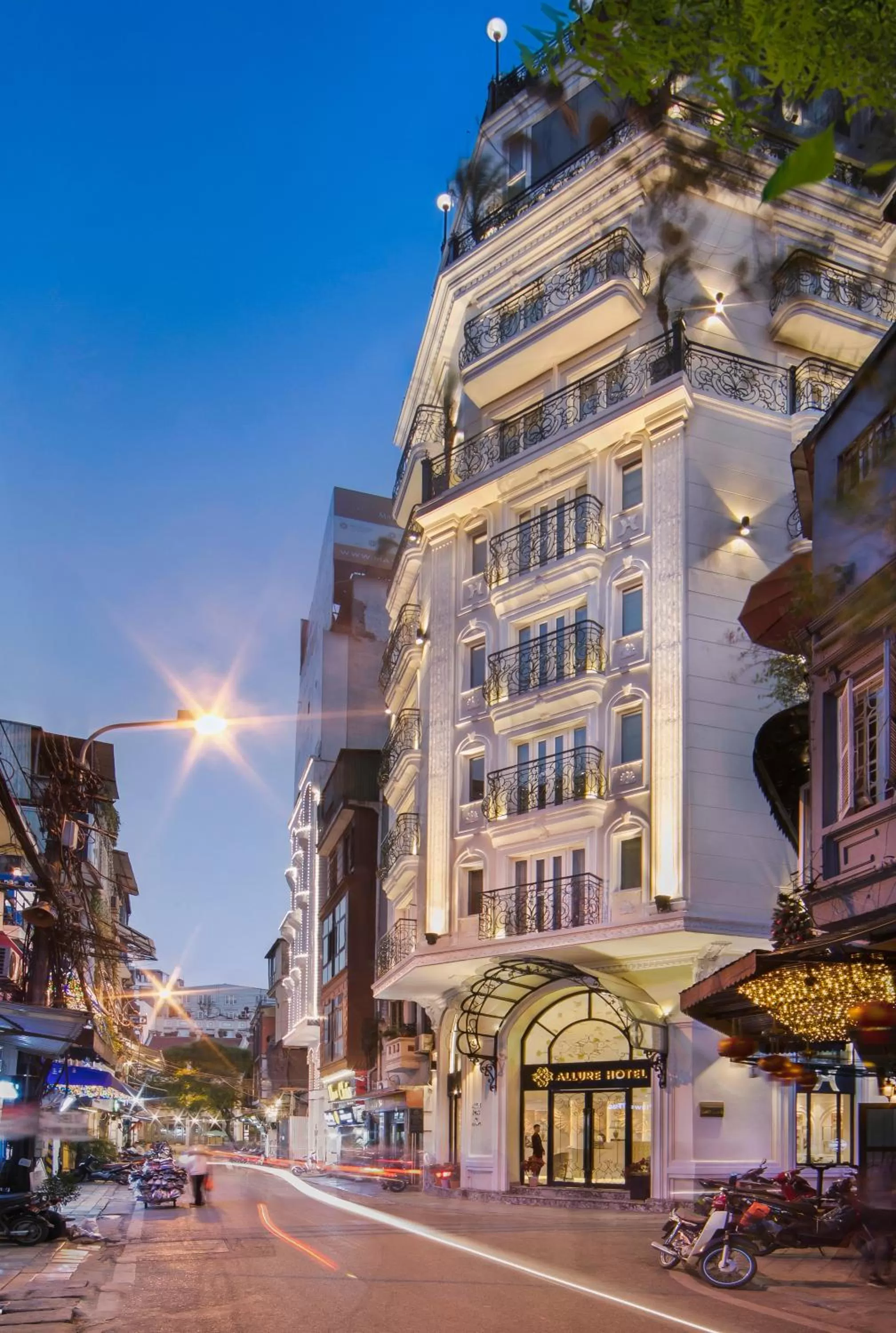 Property building in Hanoi Allure Hotel