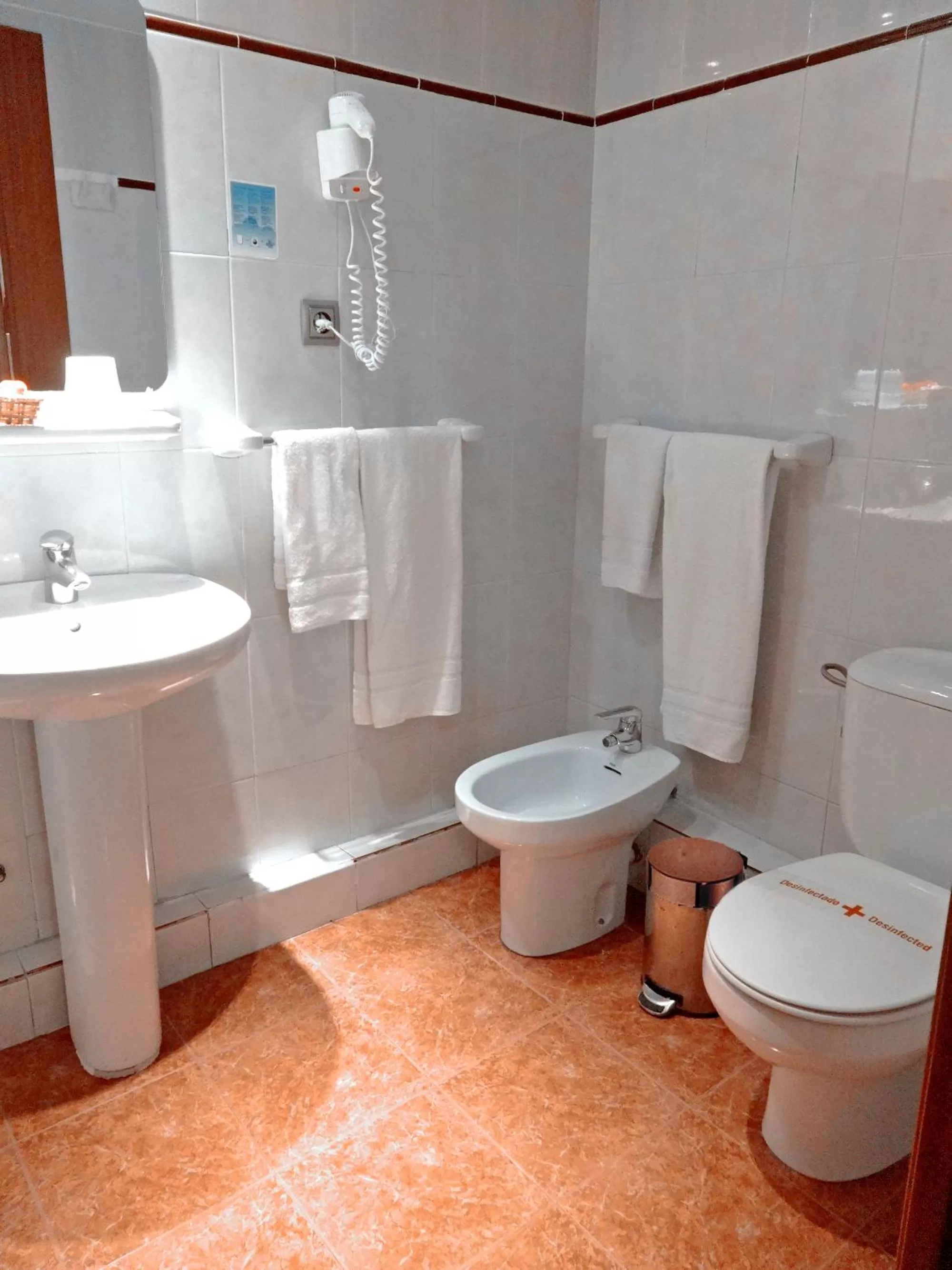 Toilet in Hotel Lloret Ramblas