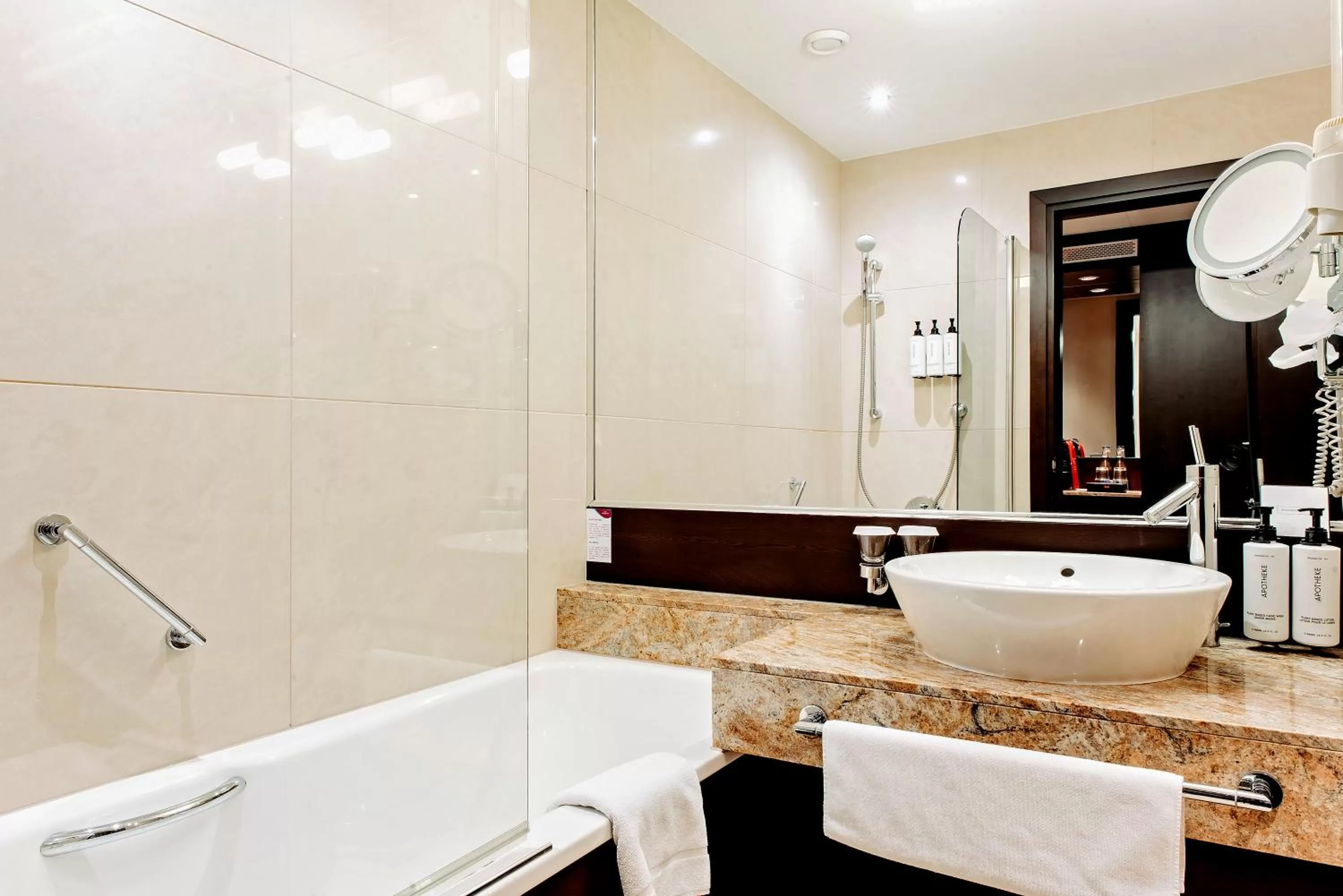 Bathroom in Crowne Plaza Bratislava by IHG