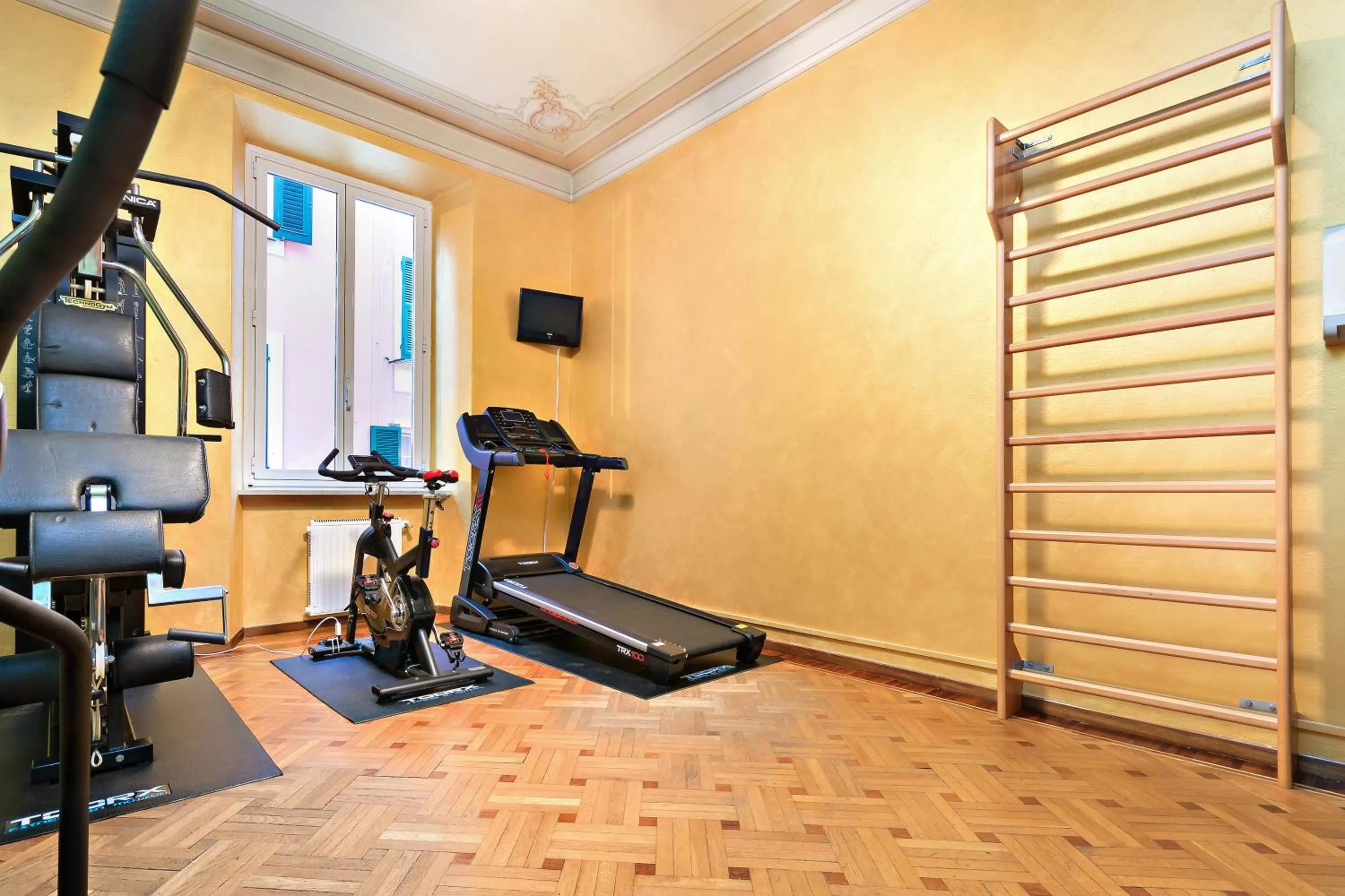 Fitness centre/facilities in Hotel Monte Rosa
