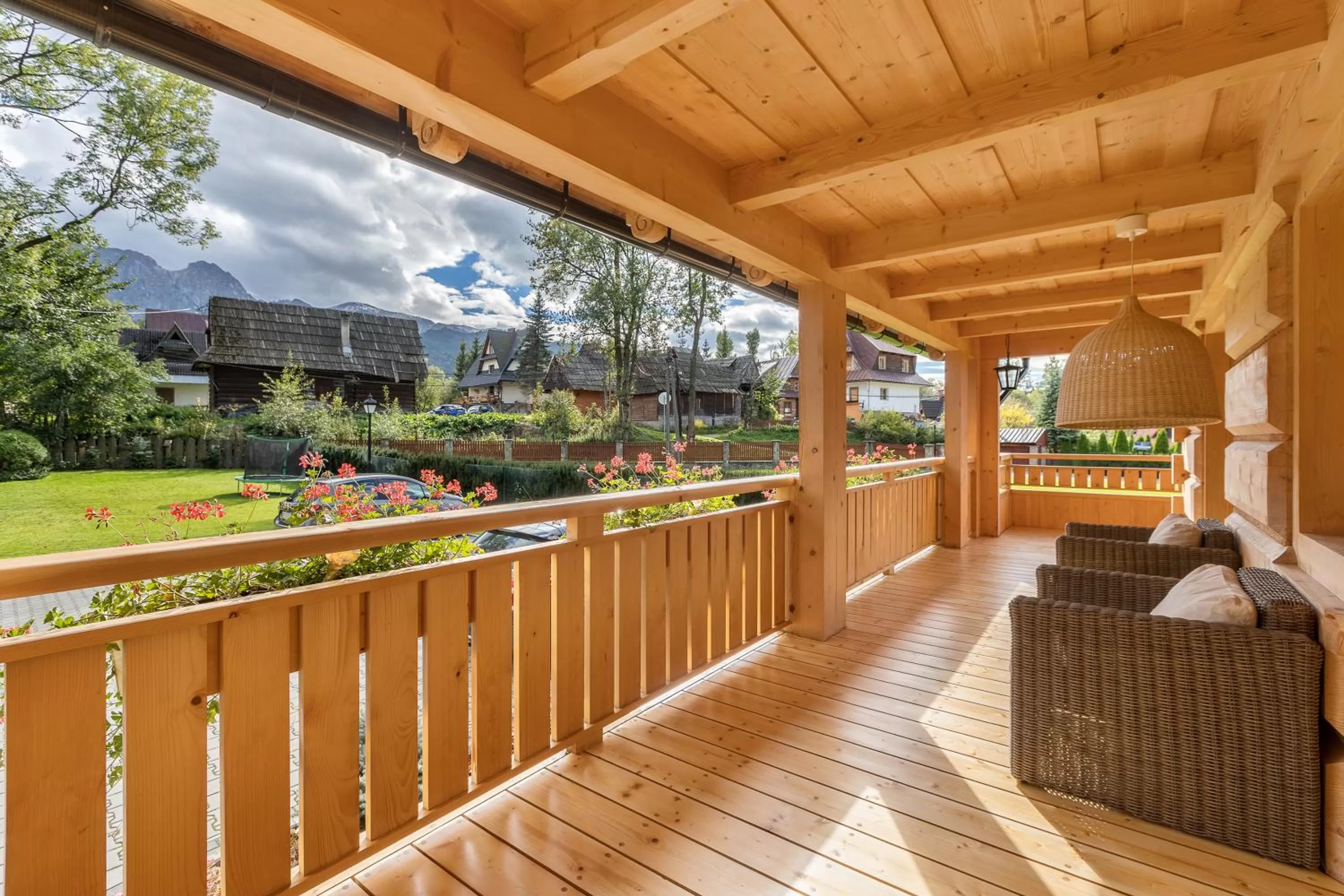 Balcony/Terrace in Aparthotel Bambi