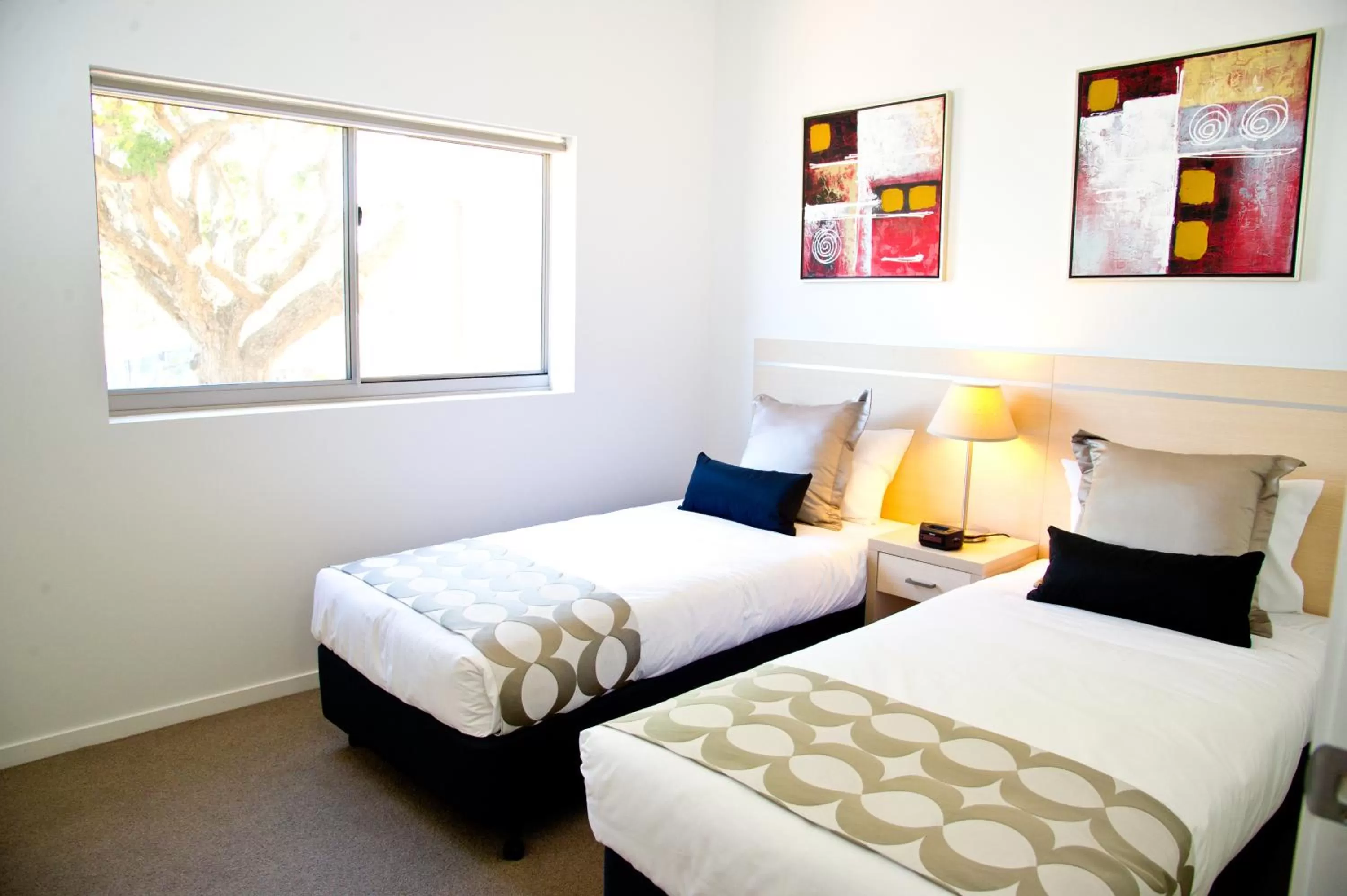 Bed in Jacana Apartments