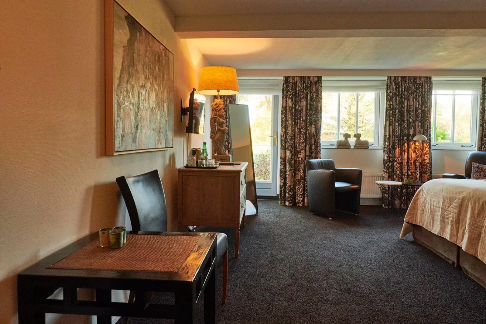 Decorative detail, Bed in B&B Hoeve de Haar