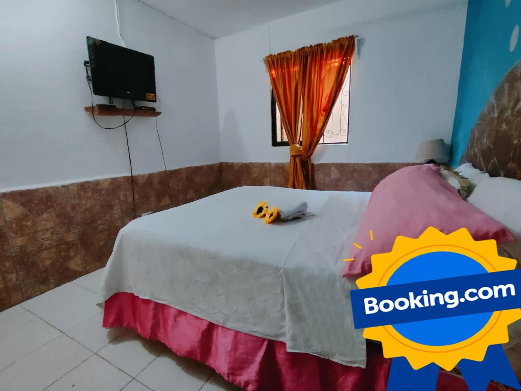 Bedroom, Bed in House Jardin Del Caribe