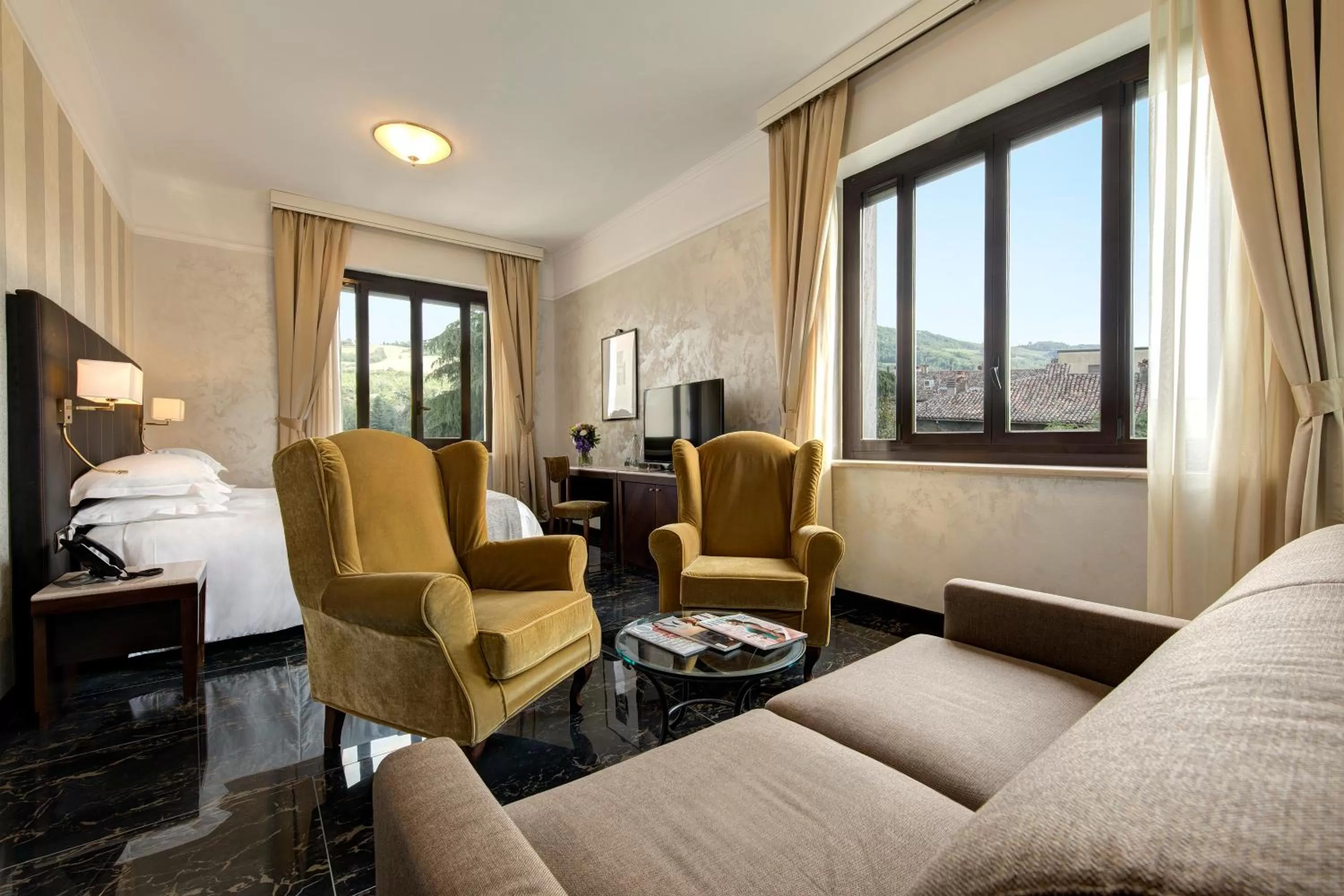 Photo of the whole room in Grand Hotel Castrocaro Longlife Formula