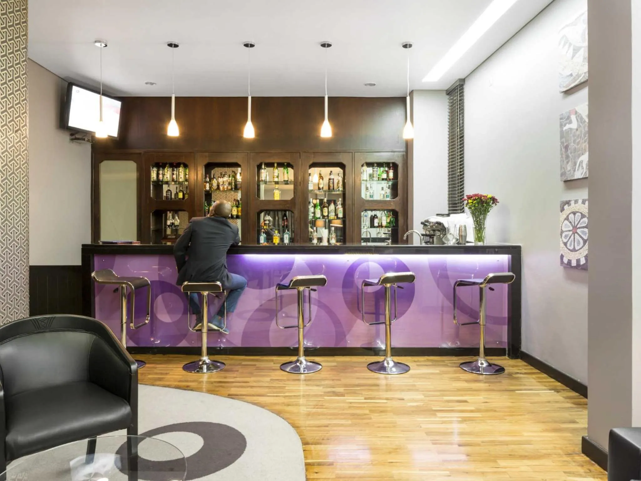 Lounge or bar in Hotel Tivoli Maputo