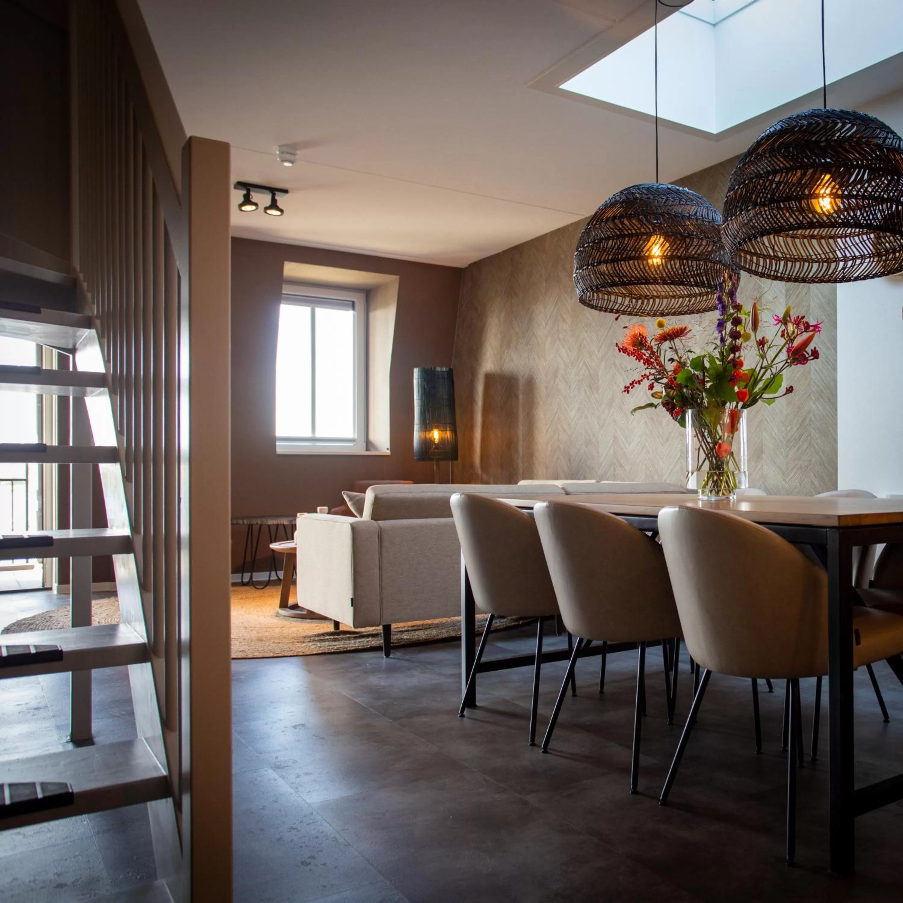 Living room in Parc Maasresidence Thorn Apartments