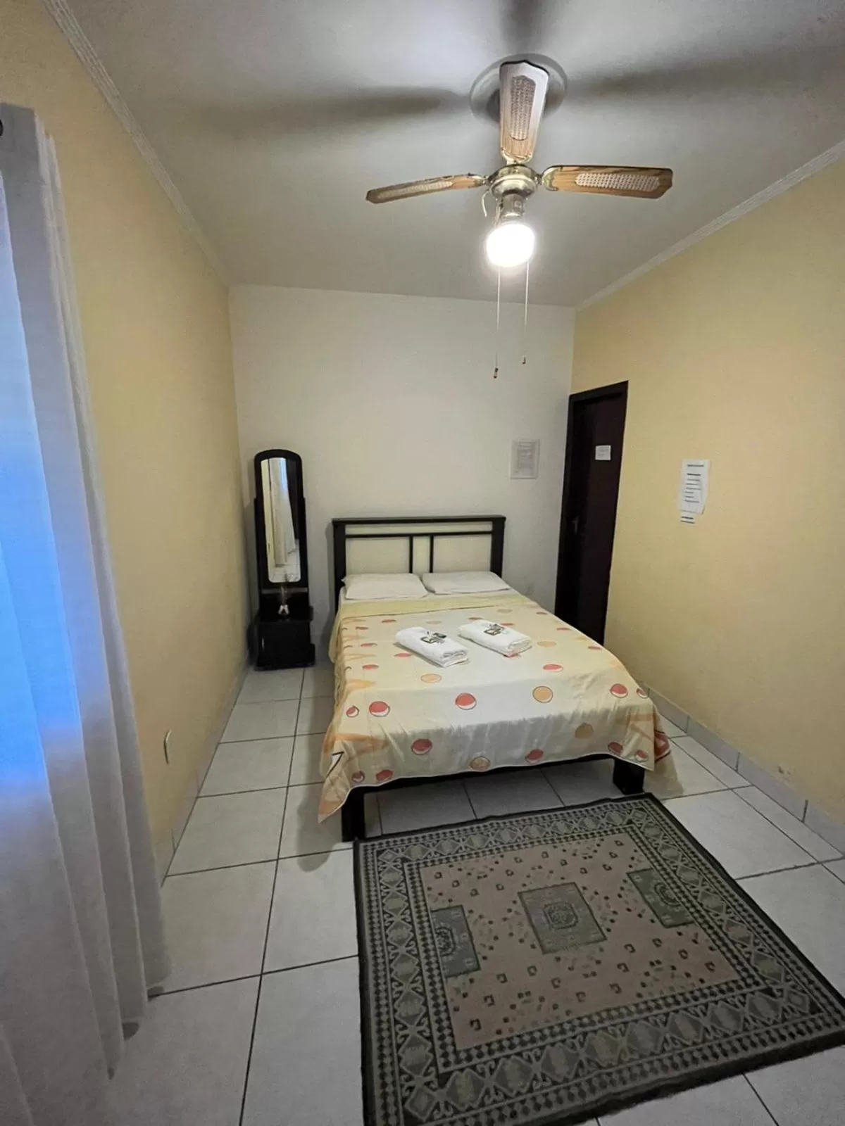 Bed in Hotel Vitória