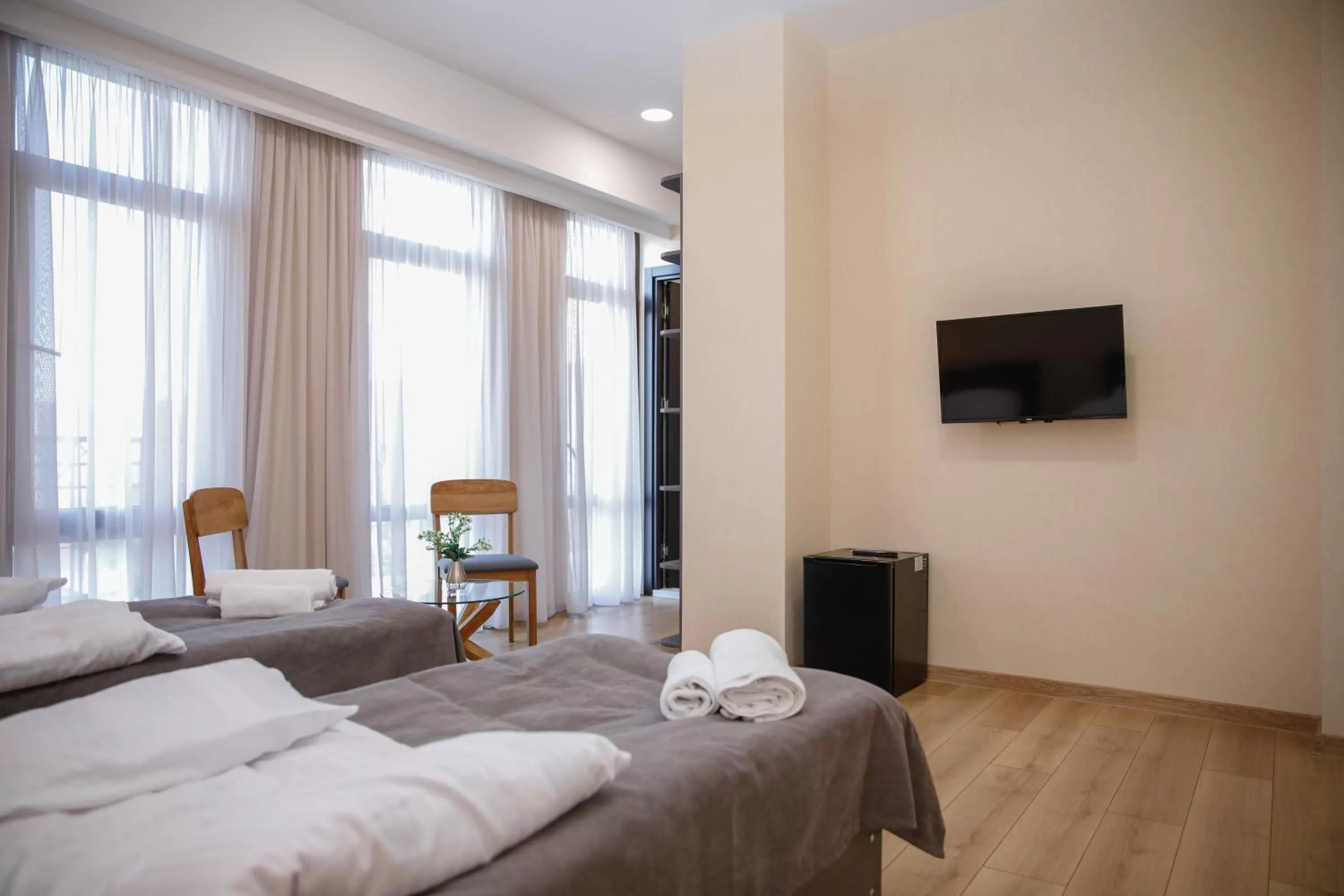 Bed in Hotel Avlabari Terrace