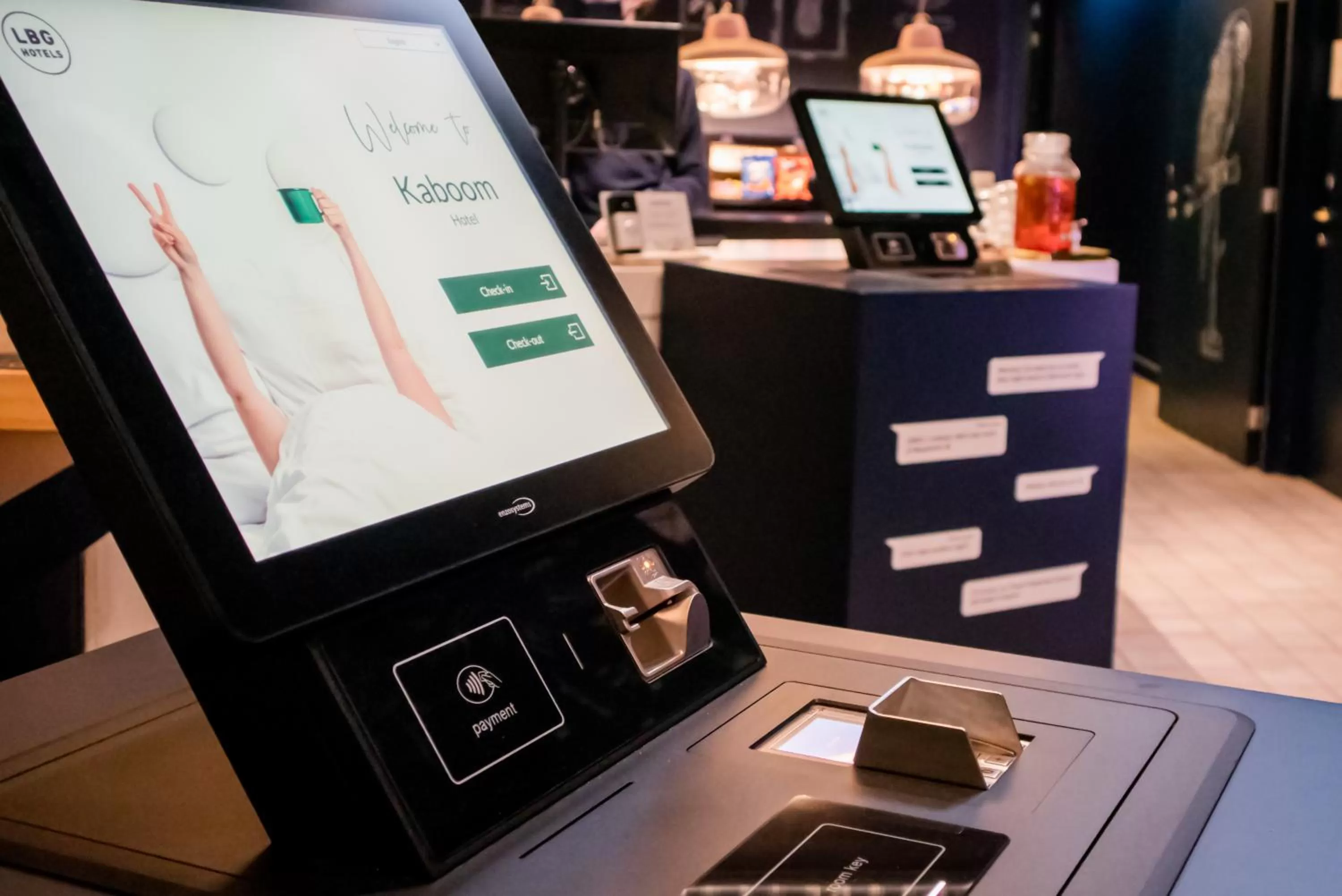 Lobby or reception in Kaboom Maastricht