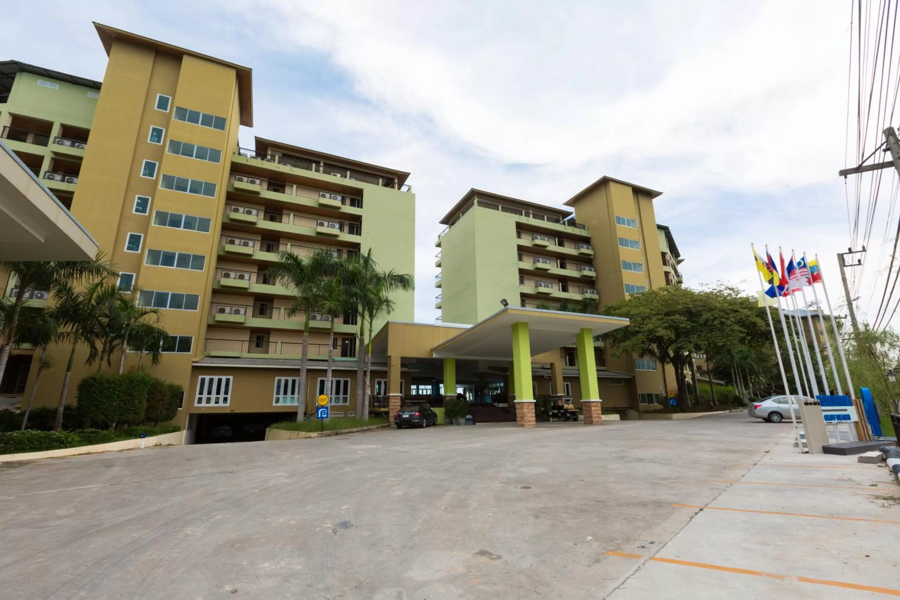 Property building in Royal Phala Cliff Beach Resort