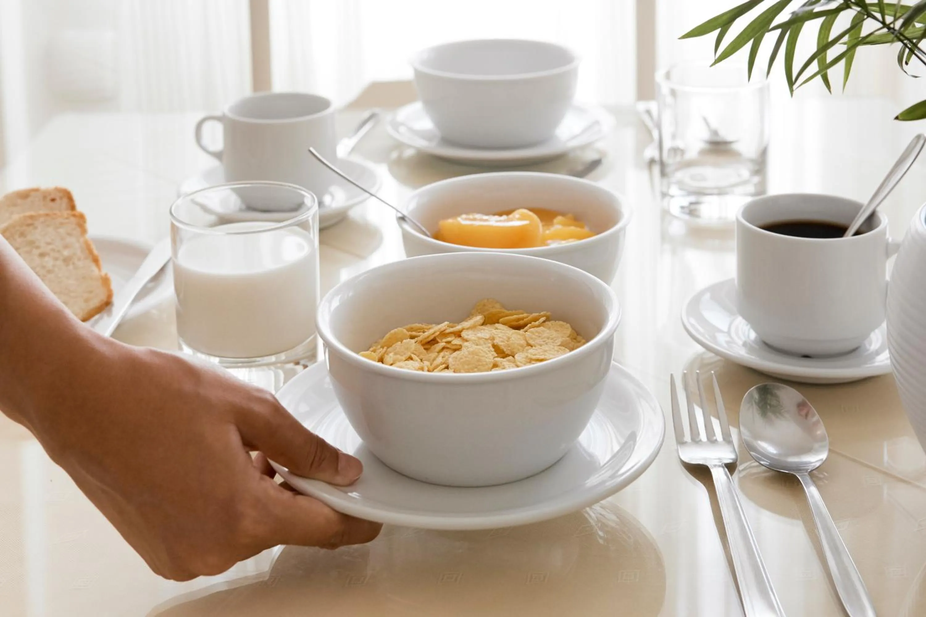 Breakfast in Nissos Thira