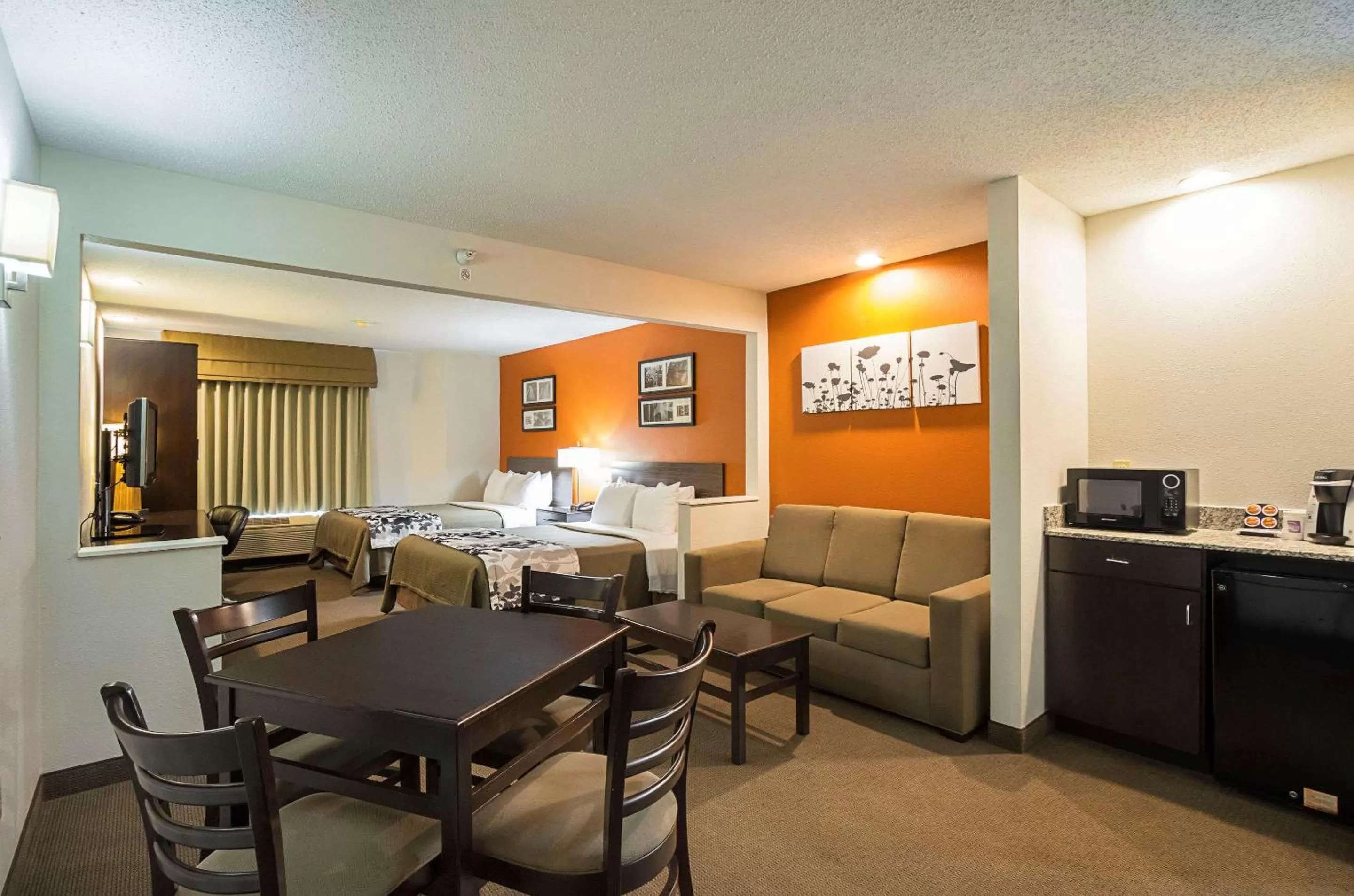 Photo of the whole room in Sleep Inn & Suites