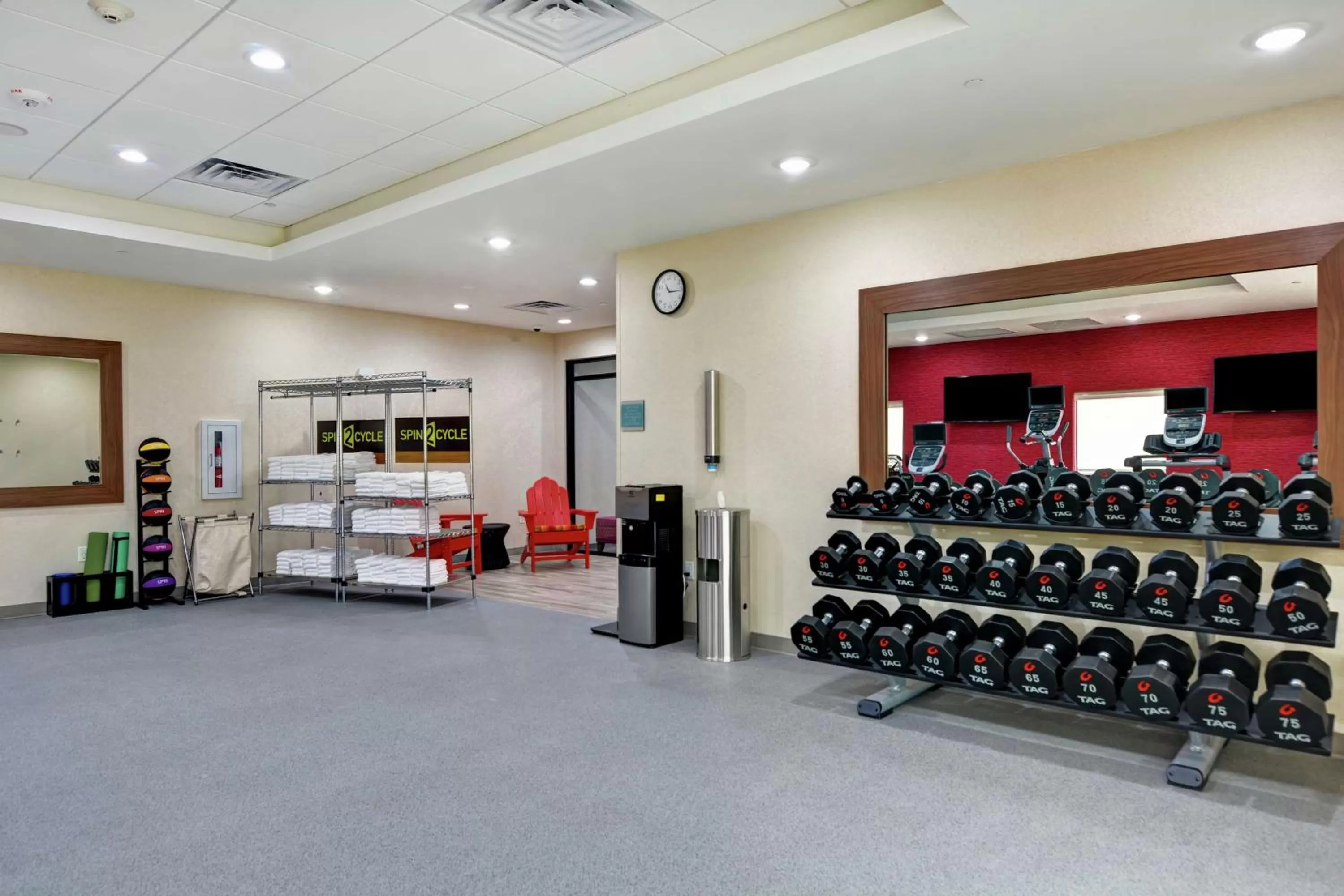 Fitness centre/facilities in Home2 Suites By Hilton Bedford Dfw West