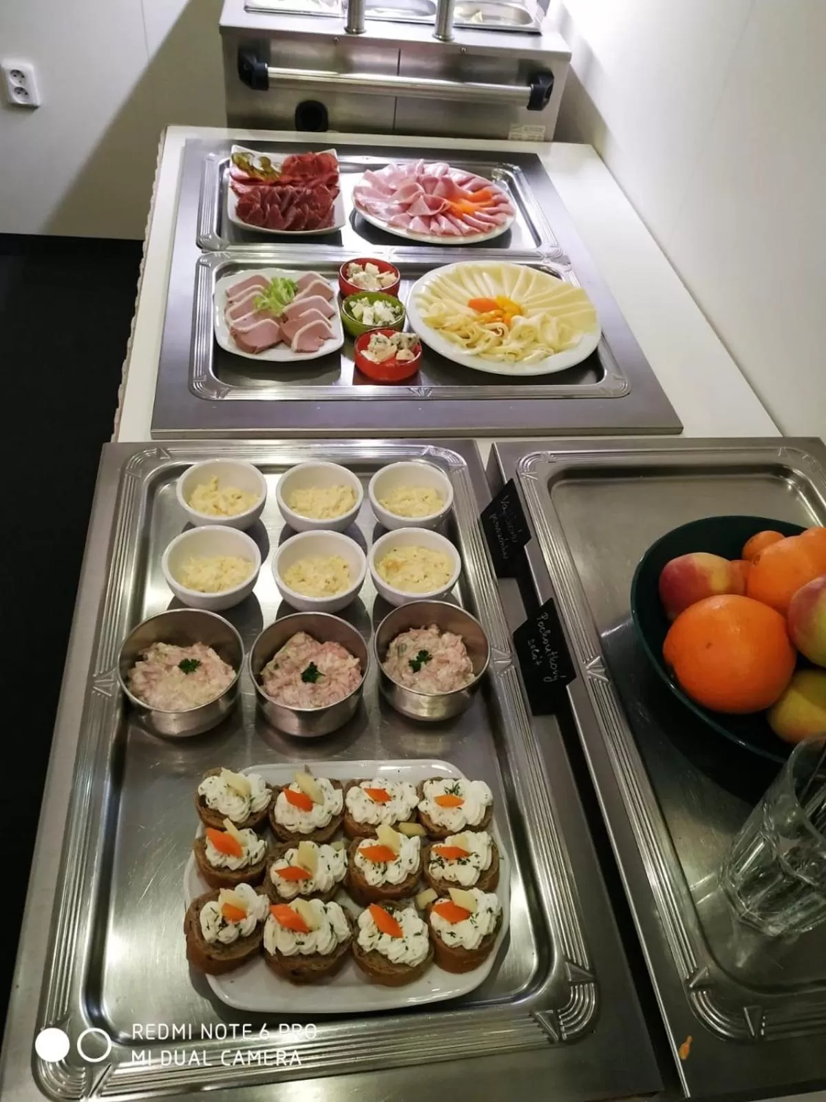 Buffet breakfast in Hotel Plzeň