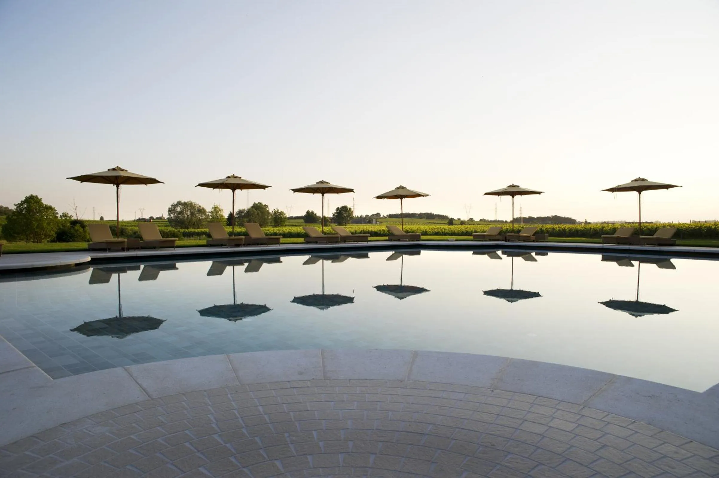 Swimming pool in Villa Cordevigo