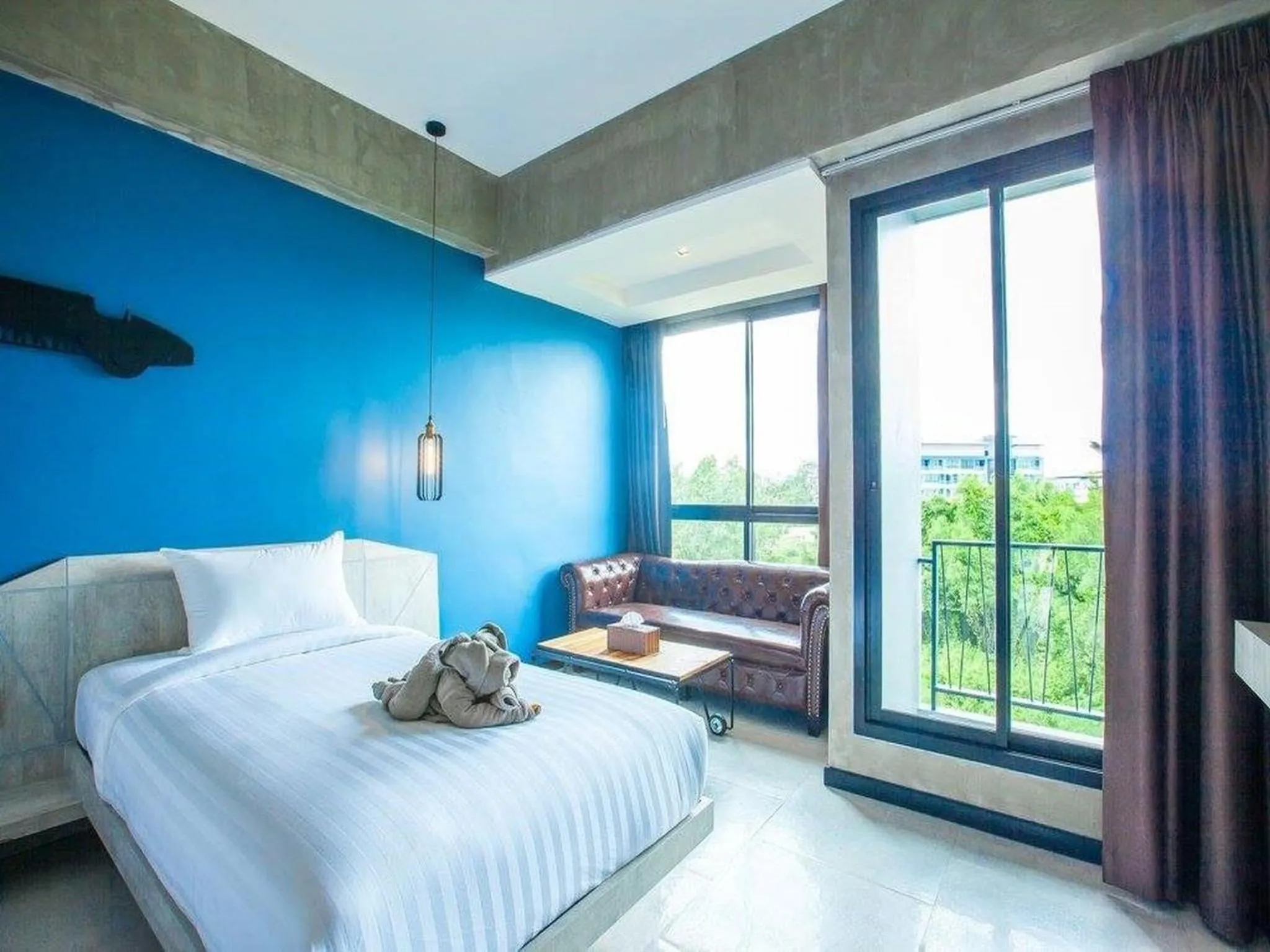 Bedroom, Bed in Loft Mania Boutique Hotel