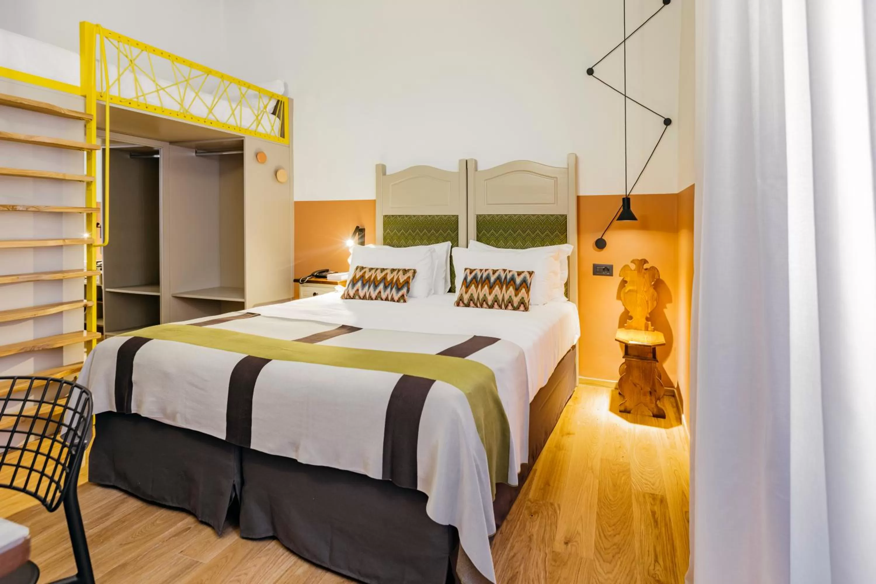 Bed in Hotel Priori Secret Garden