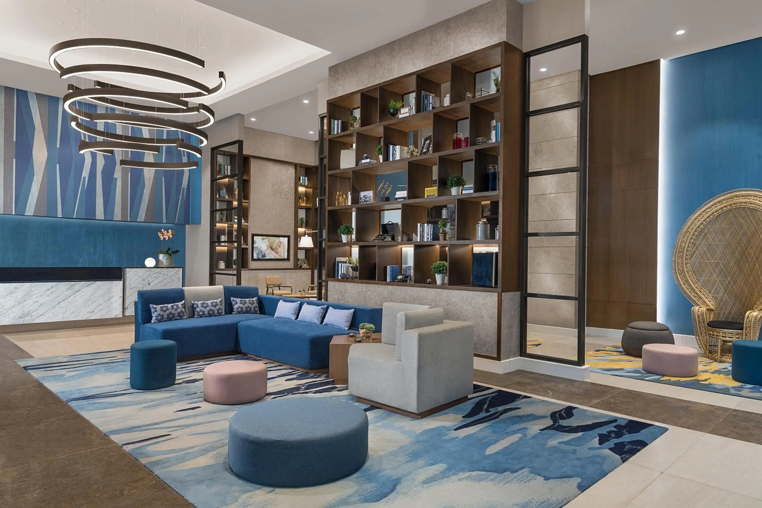 Lobby or reception in Citadines Bay City Manila