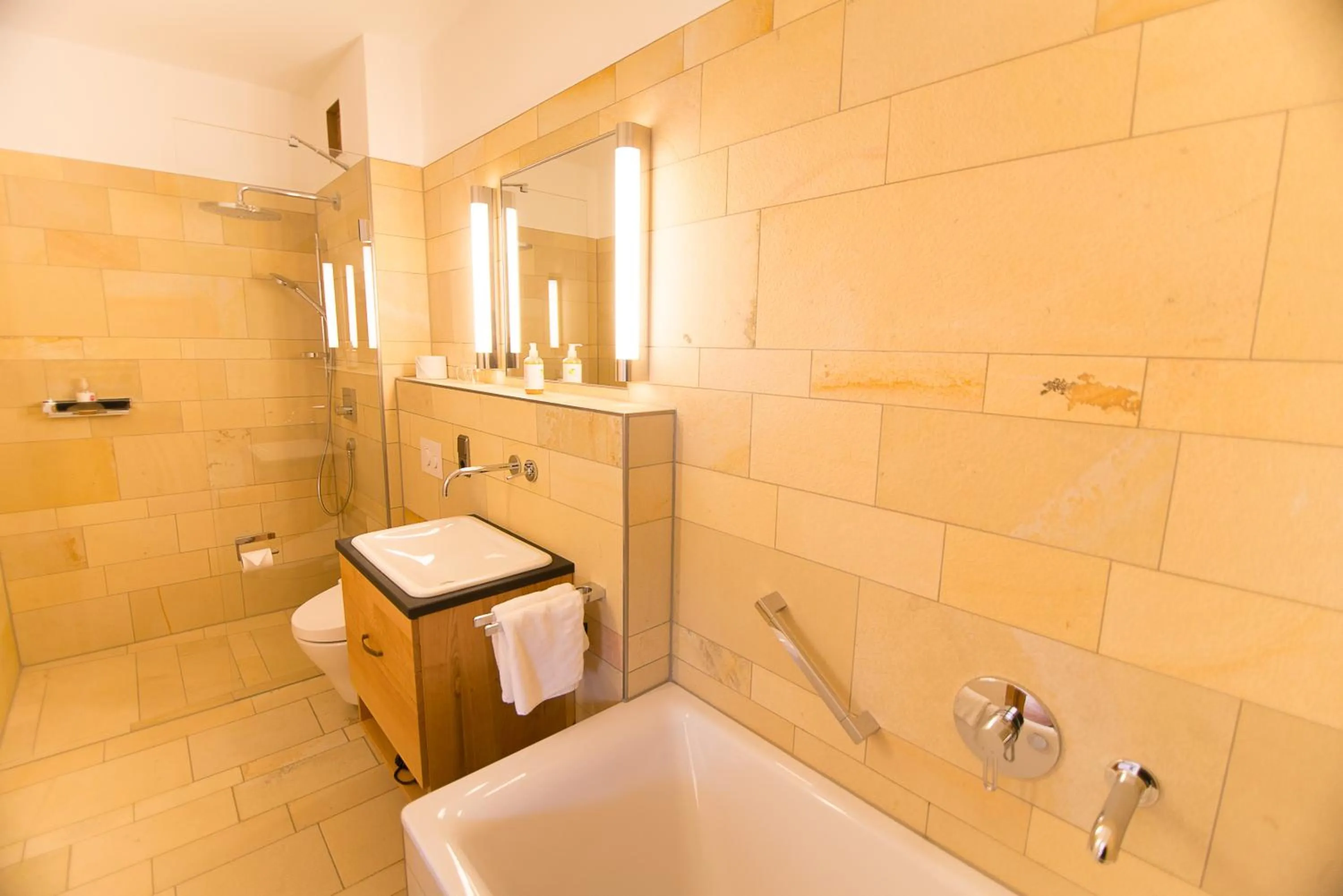 Bathroom in Biohotel Garmischer Hof