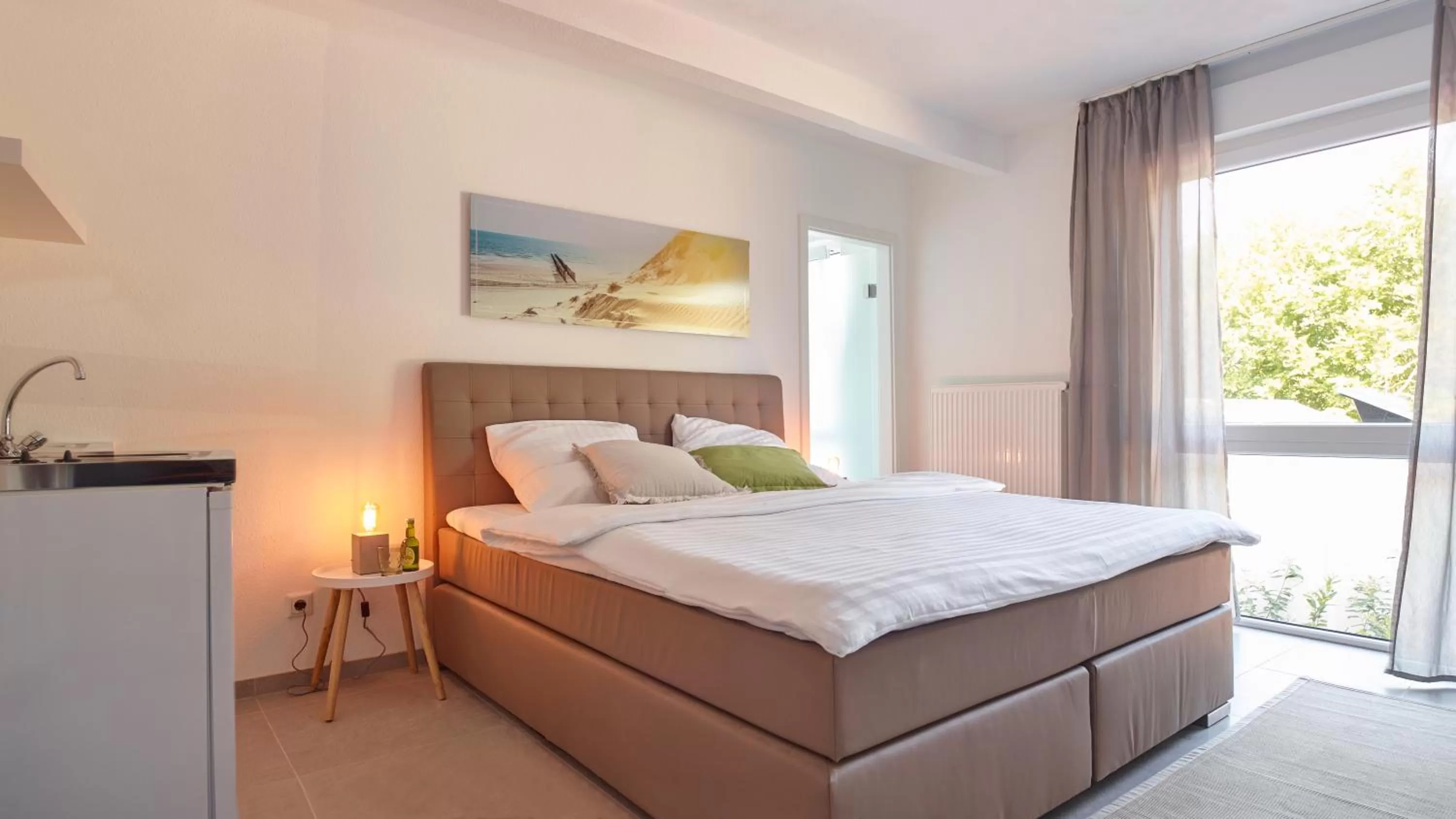 Bed in City Hotel ApartW3 - kostenlos parken