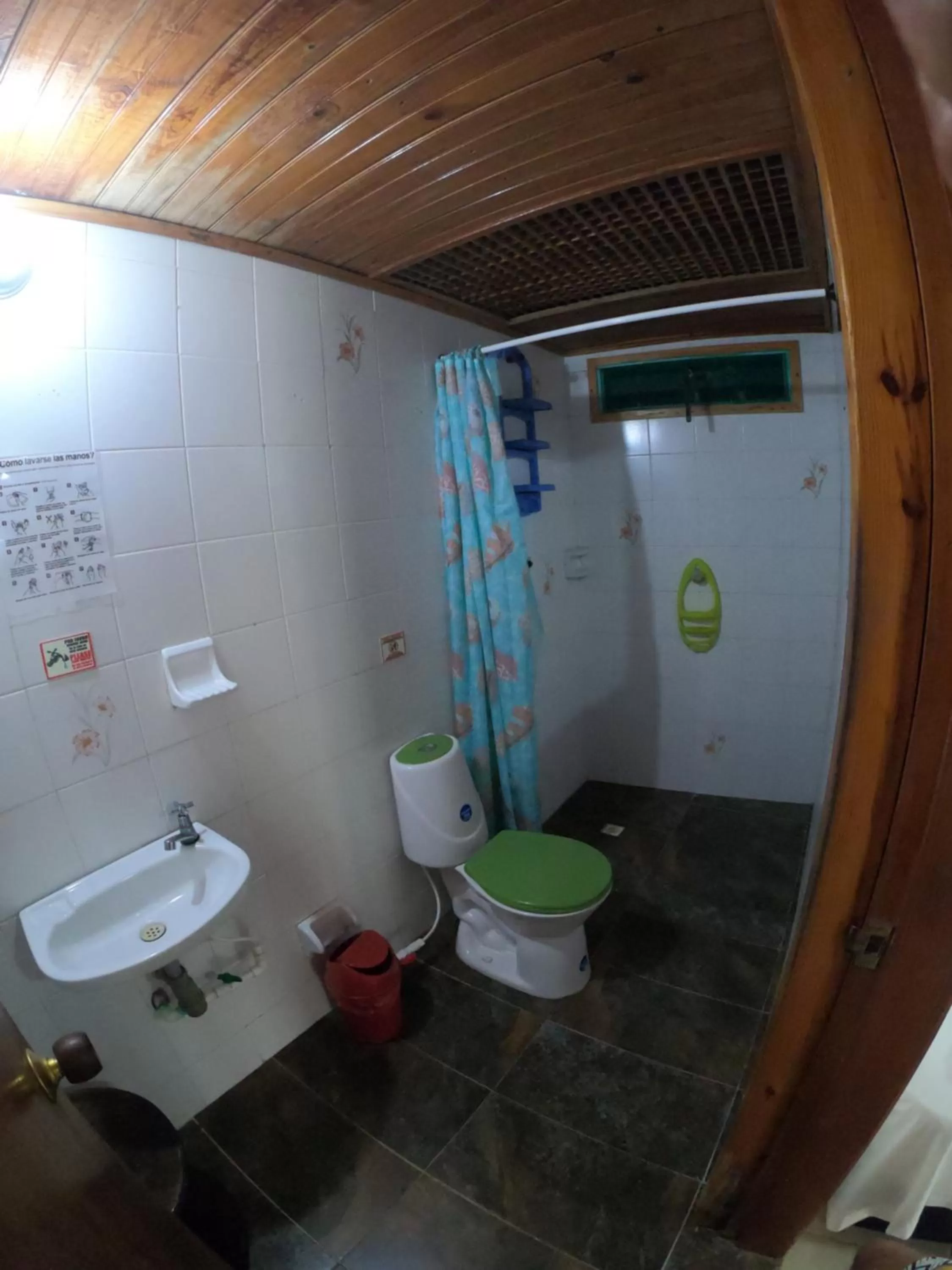 Bathroom in The Rock House Eco